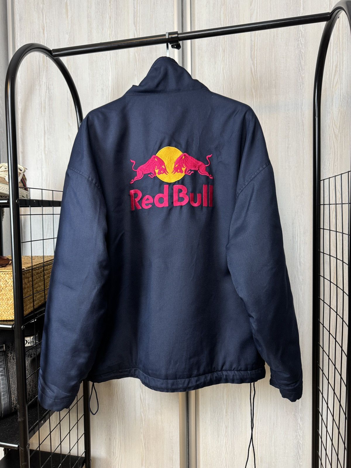 Red Bull Red Bull Energy Wear vintage big logo racing jacket opti Size US XL / EU 56 / 4 - 1 Thumbnail