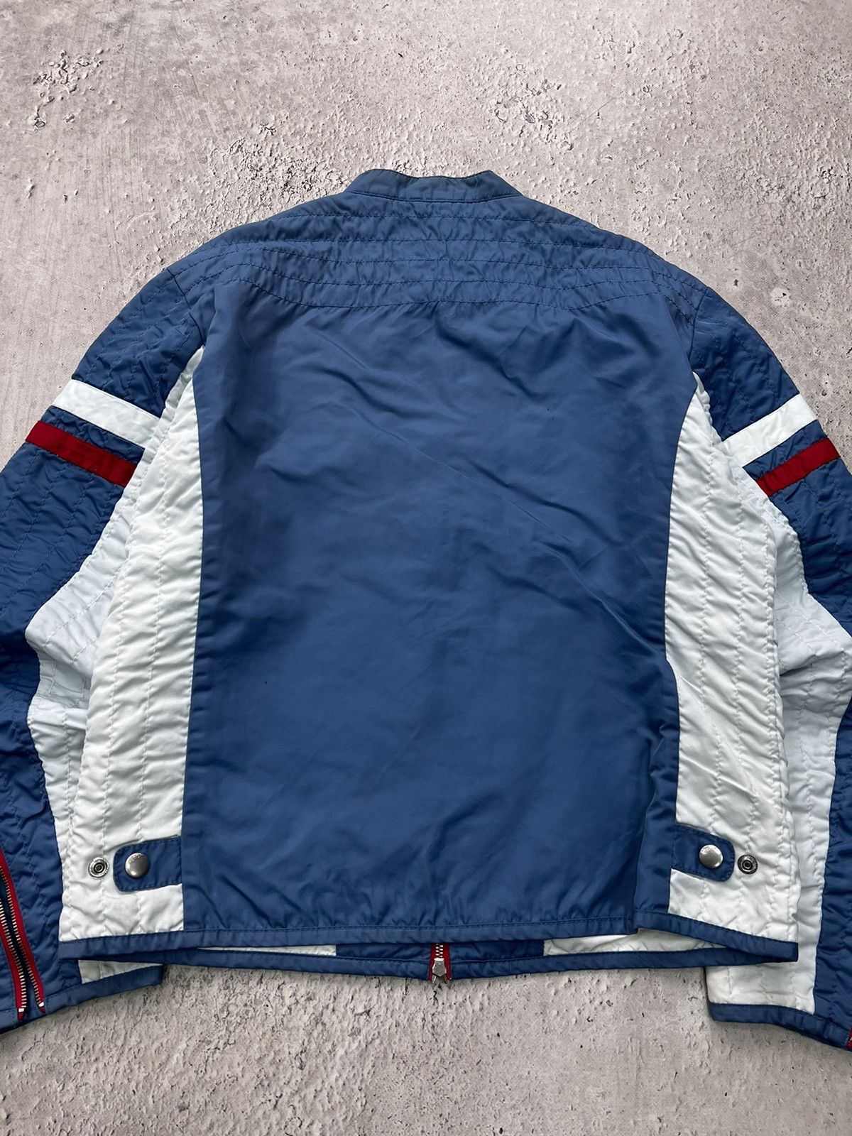Diesel × If Six Was Nine × Le Grande Bleu (L.G.B.) VINTAGE RACING Y2K ENERGIE MAISON MARGIELA STYLE JACKET Size US XL / EU 56 / 4 - 12 Thumbnail