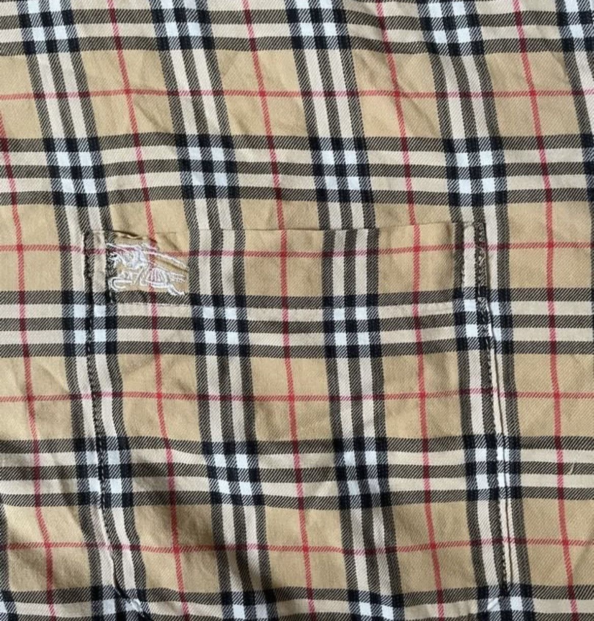 Burberry Vintage Burberrys Nova Check Shirt Size US XL / EU 56 / 4 - 3 Thumbnail