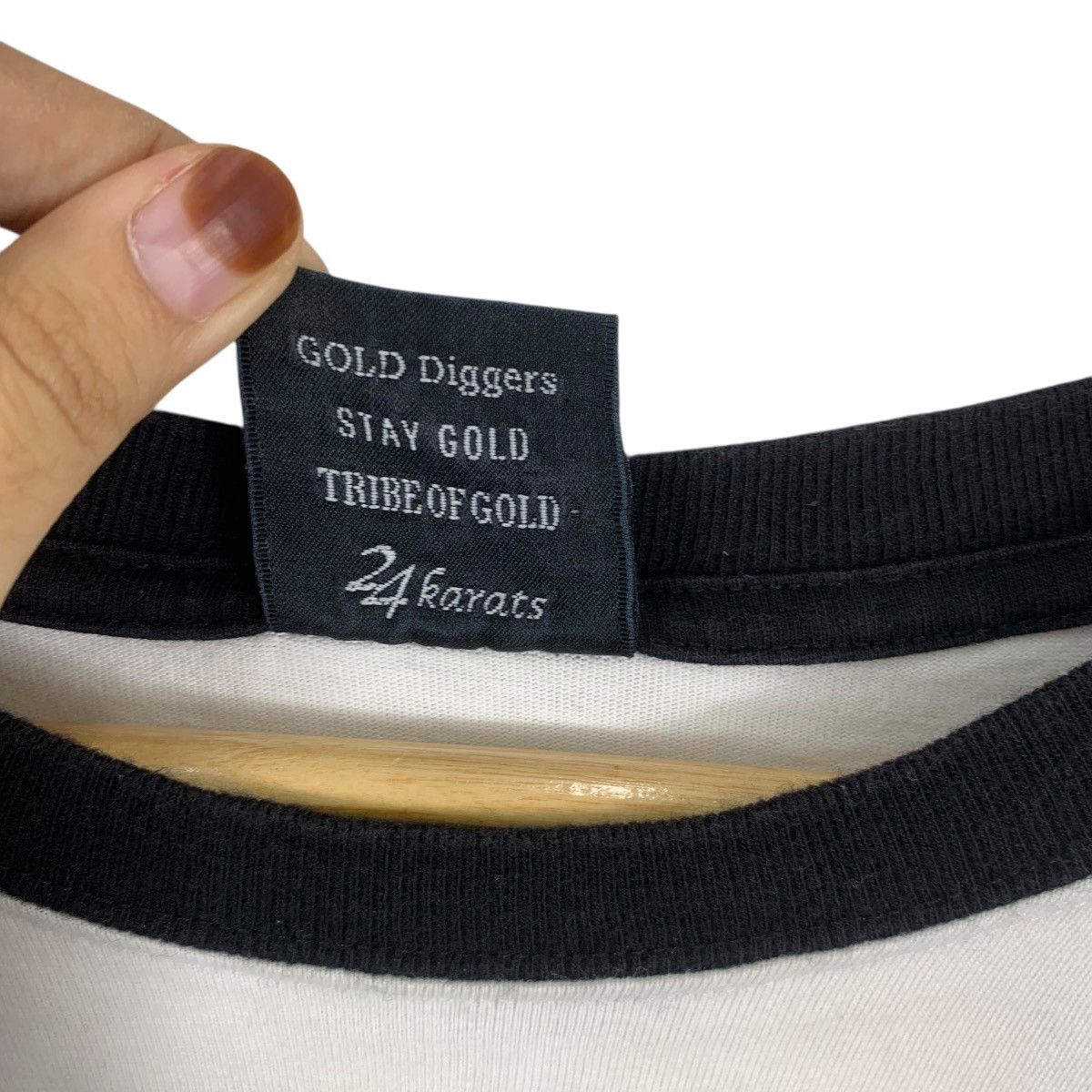 Vintage Vintage 24 KARATS JAPAN Gold Digger Star Tribe Tee Shirt Top Size US M / EU 48-50 / 2 - 9 Thumbnail