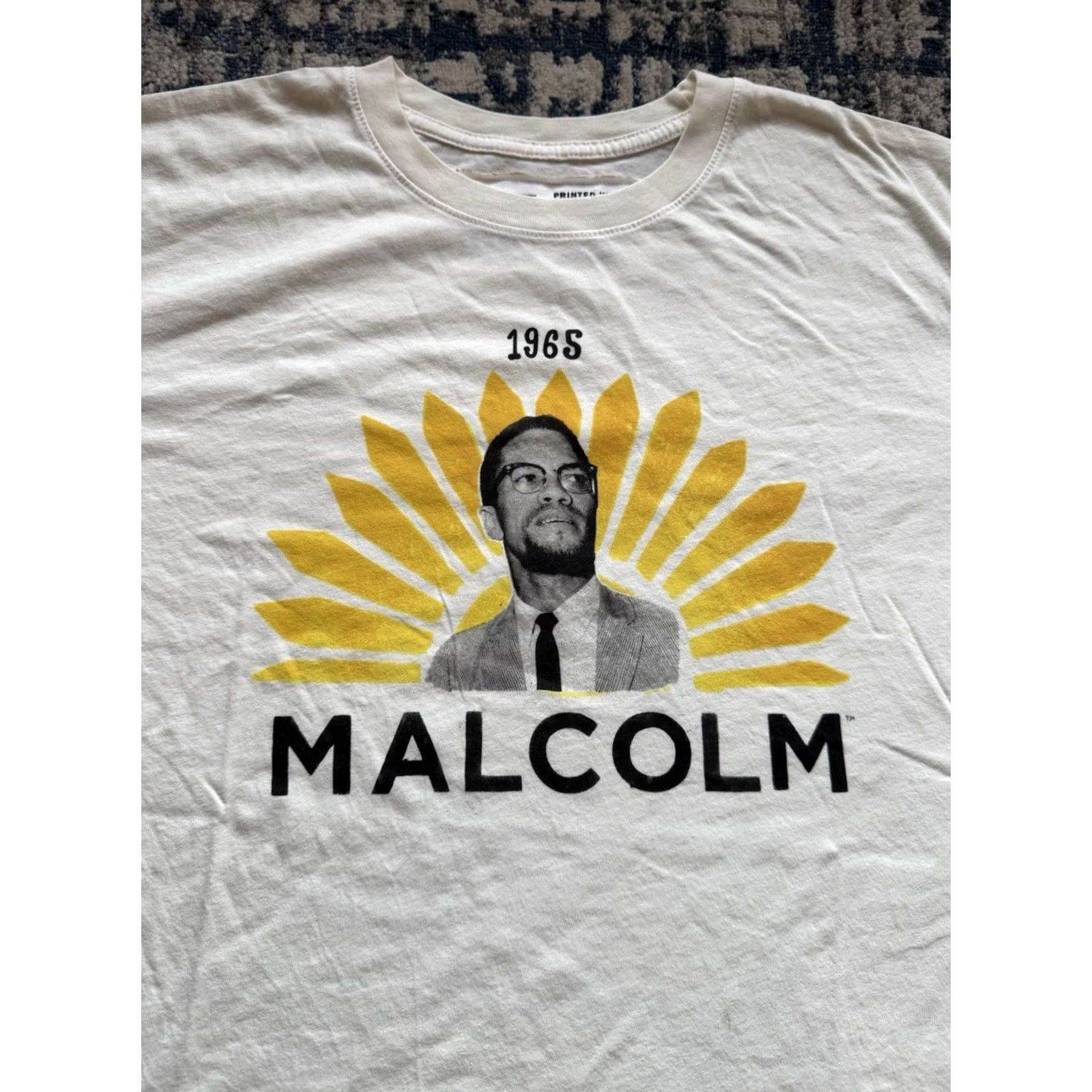 Roots VINTAGE Roots of Fight T-Shirt White Crew Neck Short Sleeve Logo Graphic Print USA 60s Civil Rights Mens L New With Tags NWT MLK Jr. Size US L / EU 52-54 / 3 - 2 Thumbnail