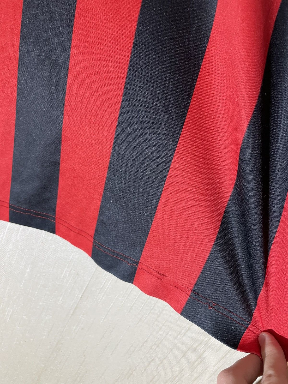 Vintage Baggio #18 Milan retro y2k jersey 90s Size US XL / EU 56 / 4 - 7 Thumbnail