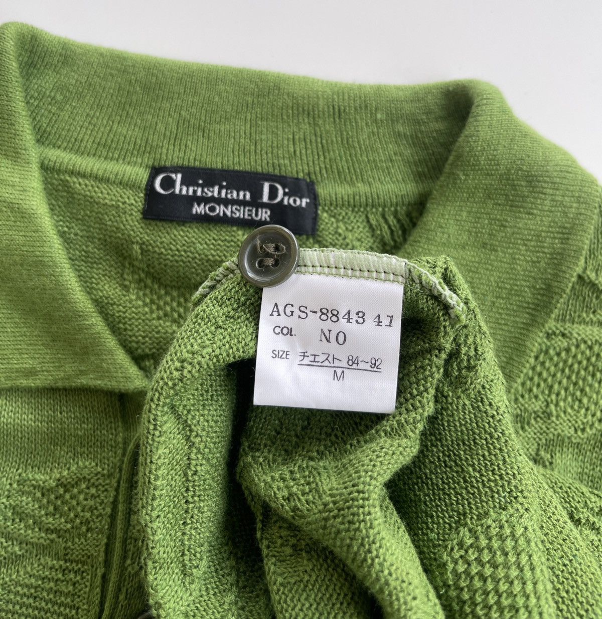Christian Dior Monsieur CD Monsieur Luxury Knitwear Shortsleeve Sweater Size US M / EU 48-50 / 2 - 7 Thumbnail