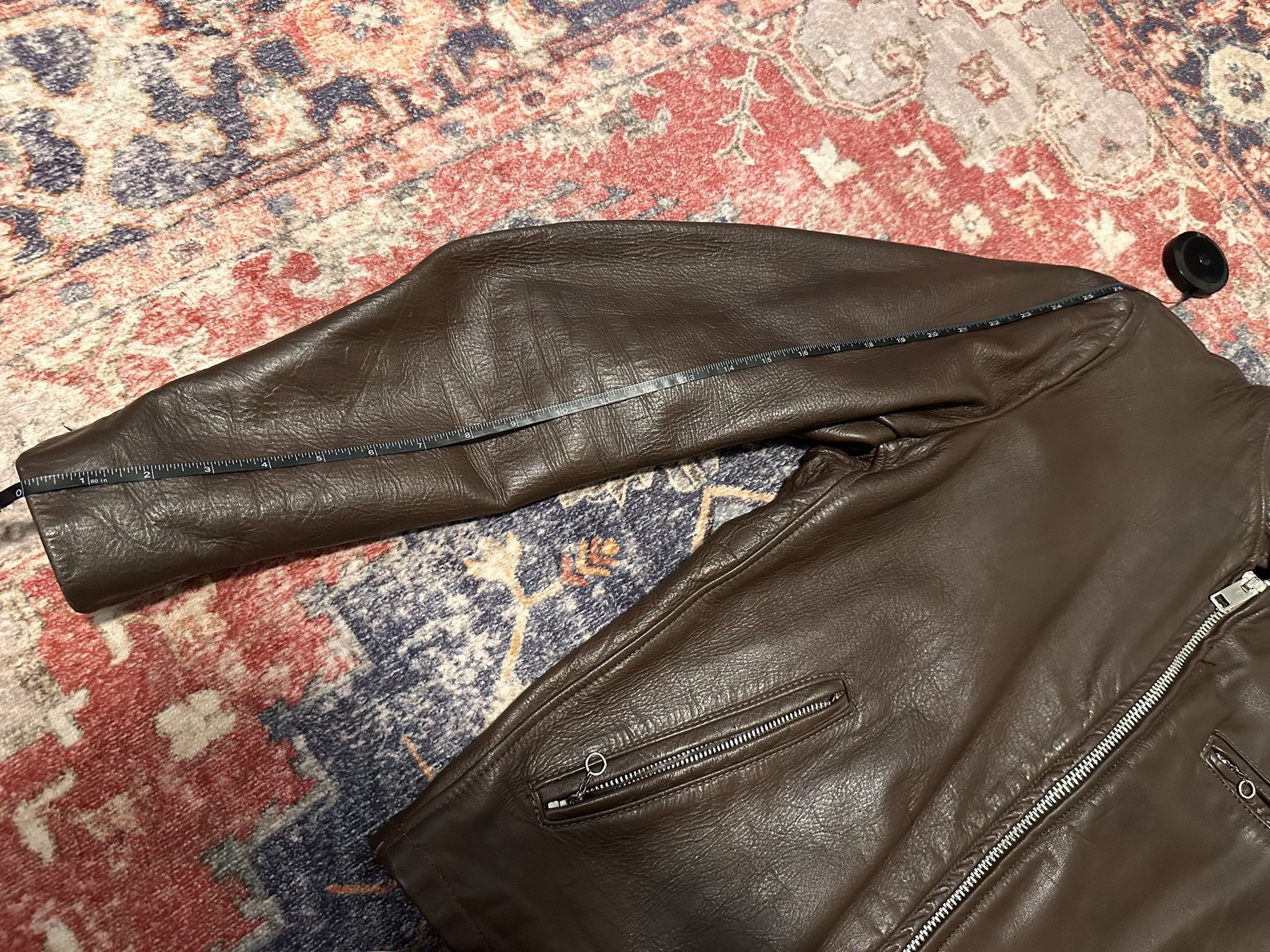 Vintage Lesco Cafe Racer Leather Jacket Size US S / EU 44-46 / 1 - 14 Thumbnail
