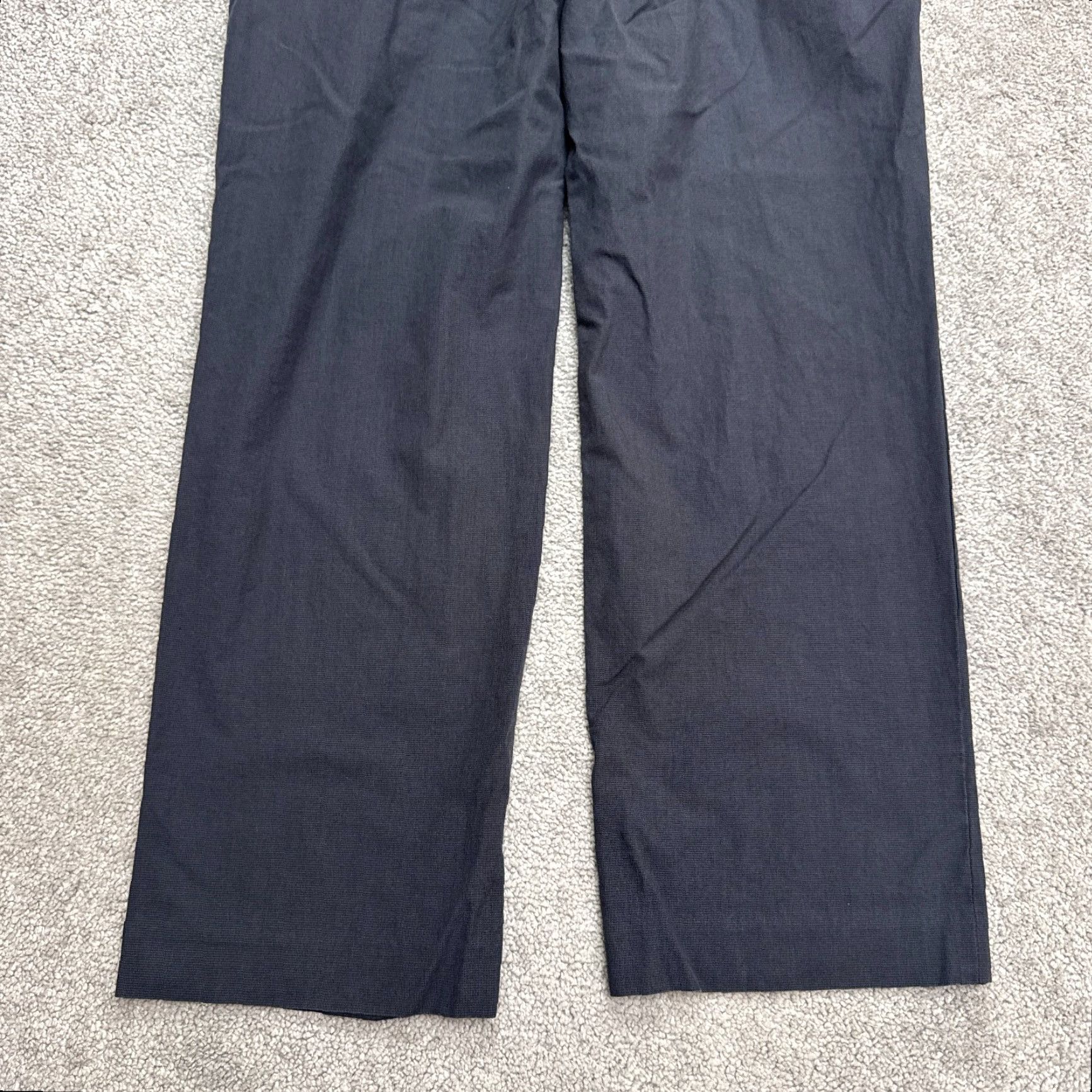 Banana Republic Banana Republic Dress Pants Mens 32x30 Navy Blue Cotton Size US 32 / EU 48 - 4 Thumbnail