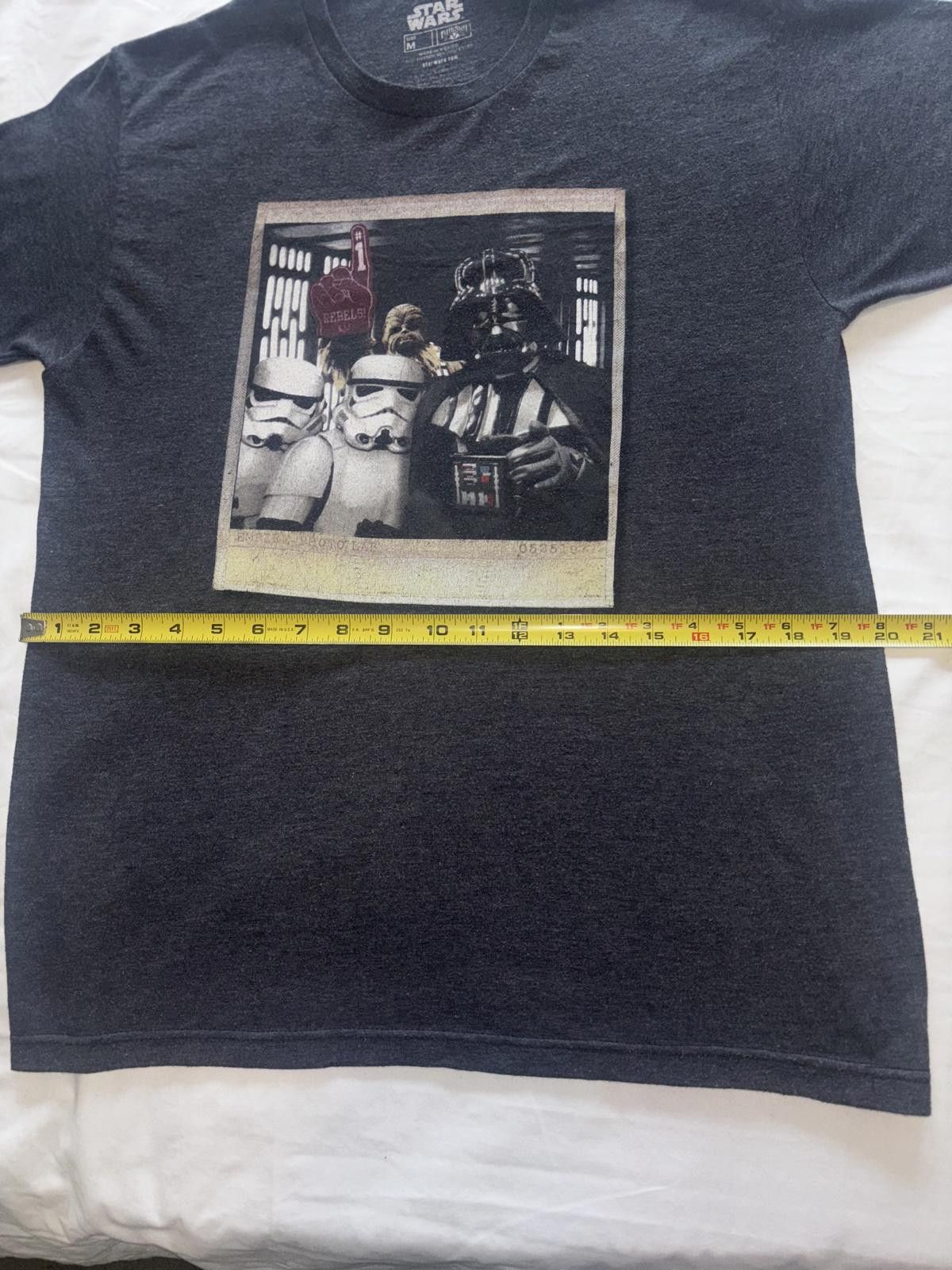 Star Wars Retro Darth Vader & Stormtroopers Graphic T-Shirt - Medium Size US M / EU 48-50 / 2 - 4 Thumbnail