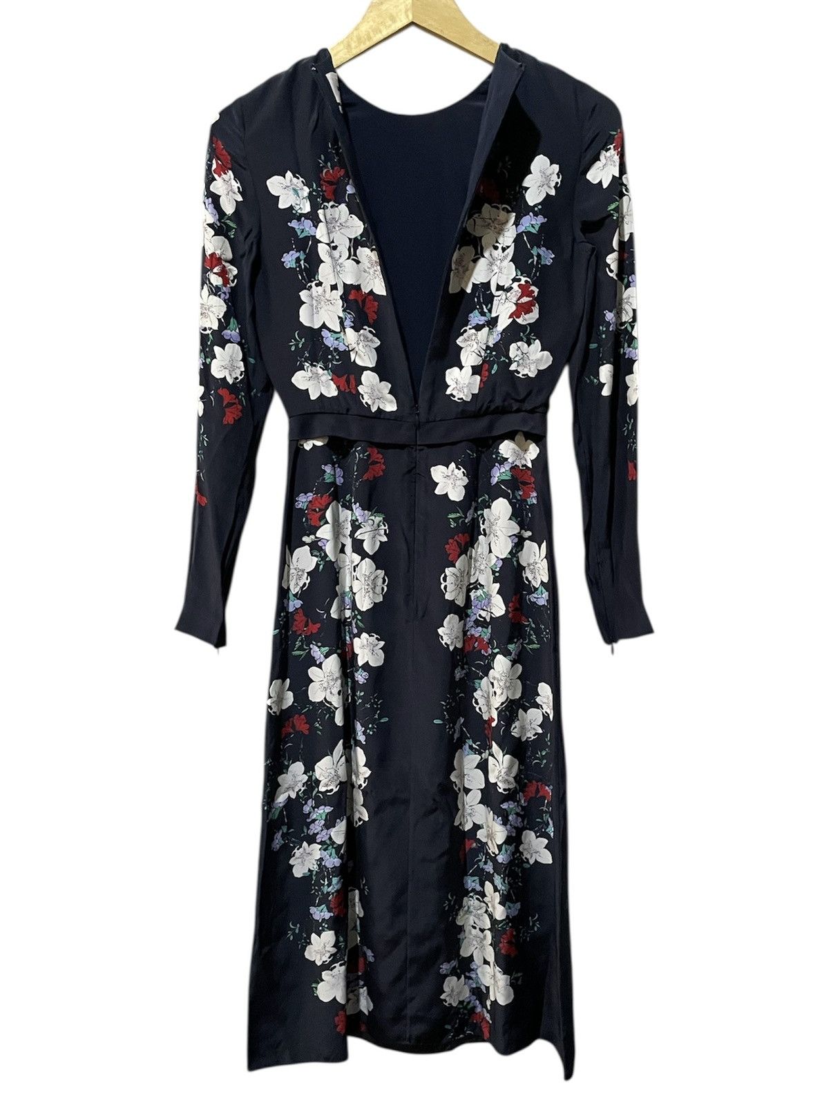 Erdem ERDEM SAMIRA FLORAL SILK MAXI DRESS Size XS / US 0-2 / IT 36-38 - 9 Thumbnail
