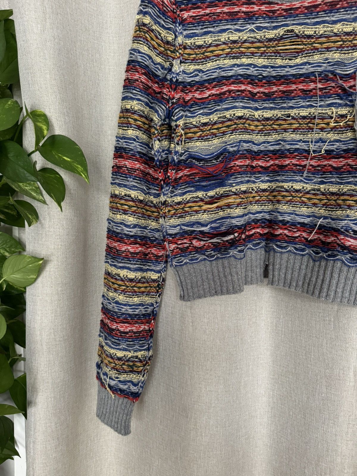 Maison Margiela Maison Margiela distressed crew-neck sweater Size M / US 6-8 / IT 42-44 - 4 Thumbnail