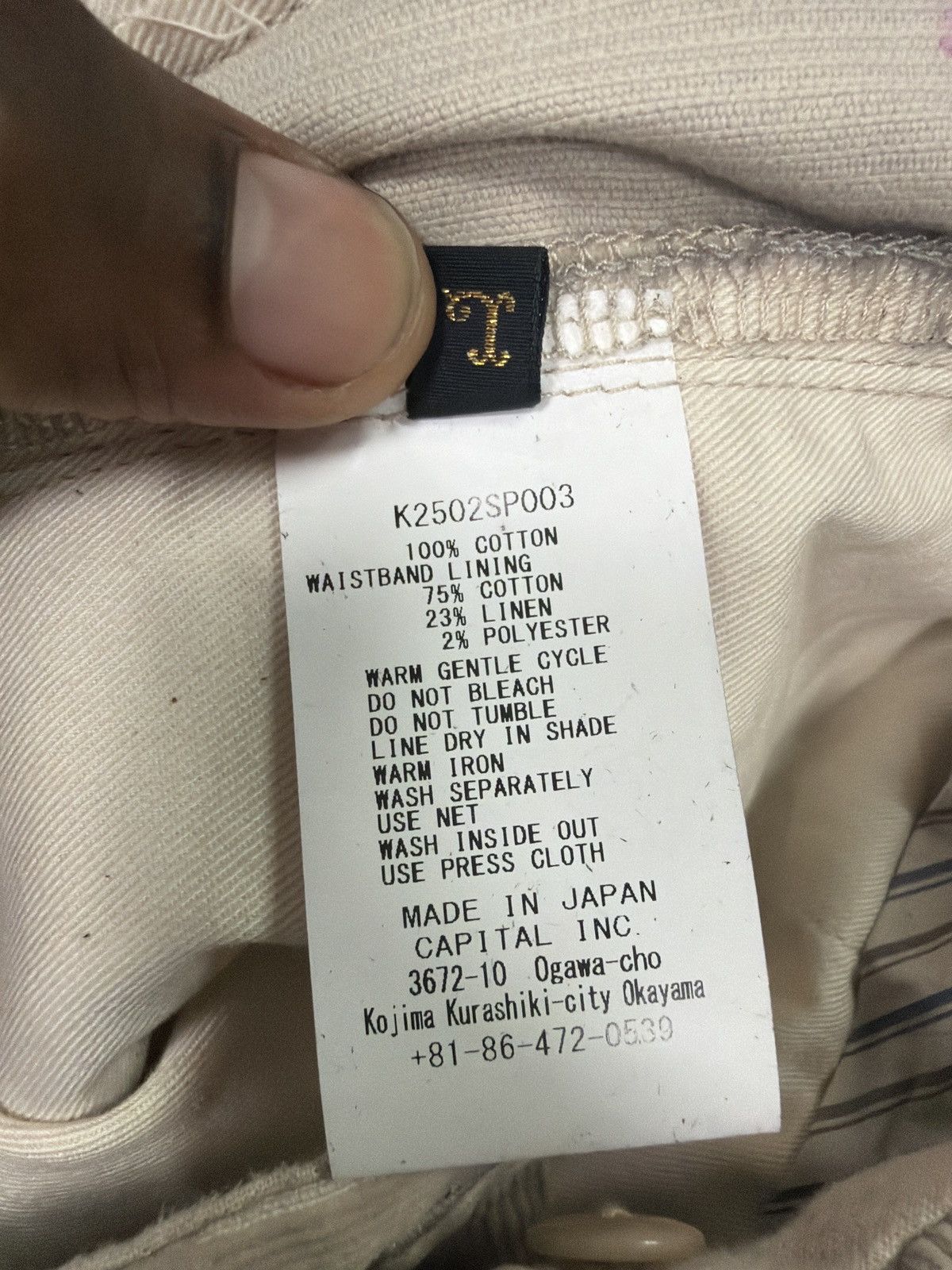 Kapital Kapital Corduroy 14W IVY Shorts Memorial Paint Size US 31 - 7 Thumbnail