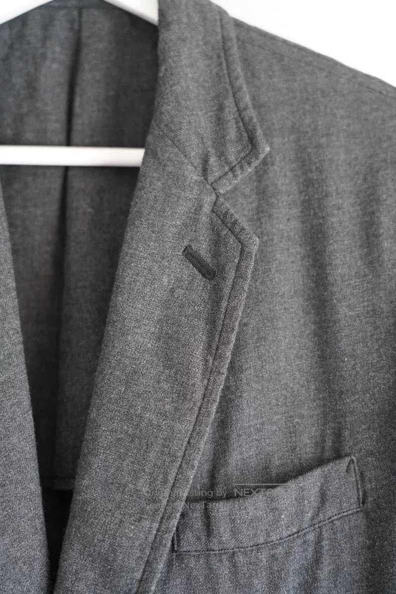 Yohji Yamamoto Yohji Yamamoto 12AW Asymmetric Gray Blazer. Size US M / EU 48-50 / 2 - 3 Thumbnail