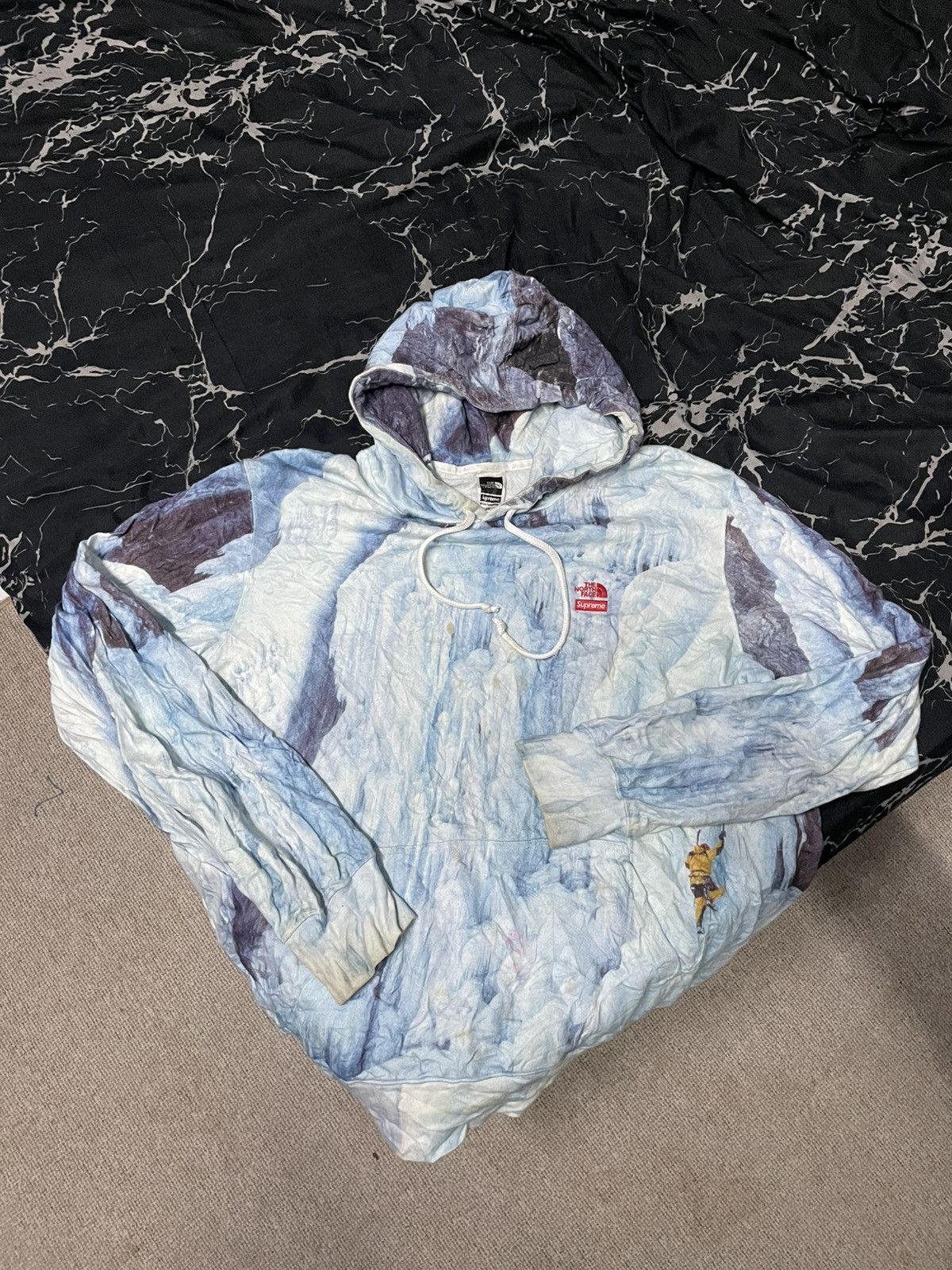 Supreme × The North Face Supreme tnf north face steep tech hoodie