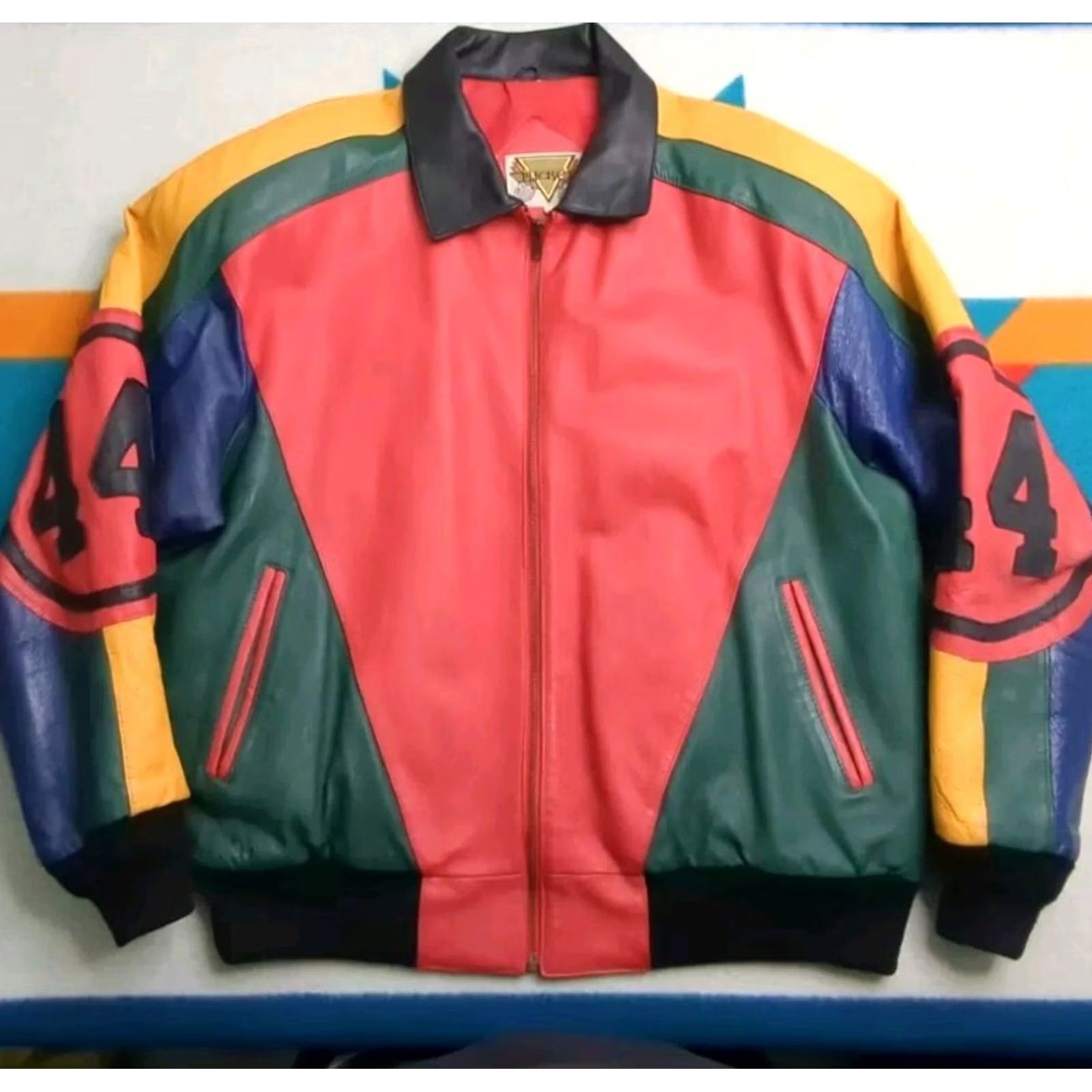 Vintage VINTAGE Phase 2 Leather Jacket XL Streetwear 80s 90s Seinfeld Arsenio Hall Mens Size US XL / EU 56 / 4 - 2 Thumbnail