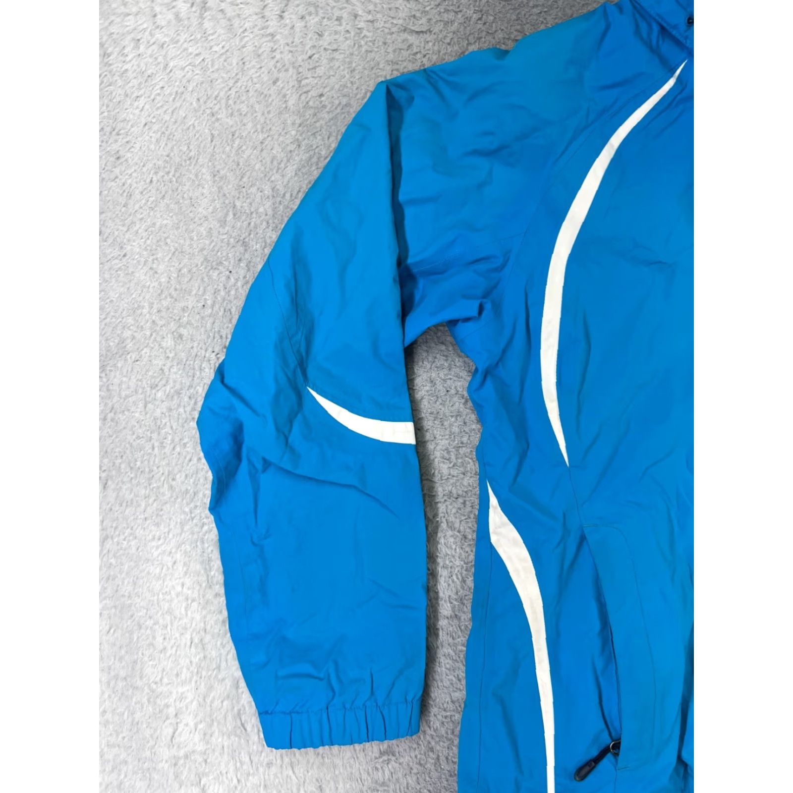 The North Face The North Face Jacket Womens Small Blue HyVent Windbreaker Weatherproof Windbreaker Jacket Blue Womens S The North Face Size S / US 4 / IT 40 - 7 Thumbnail