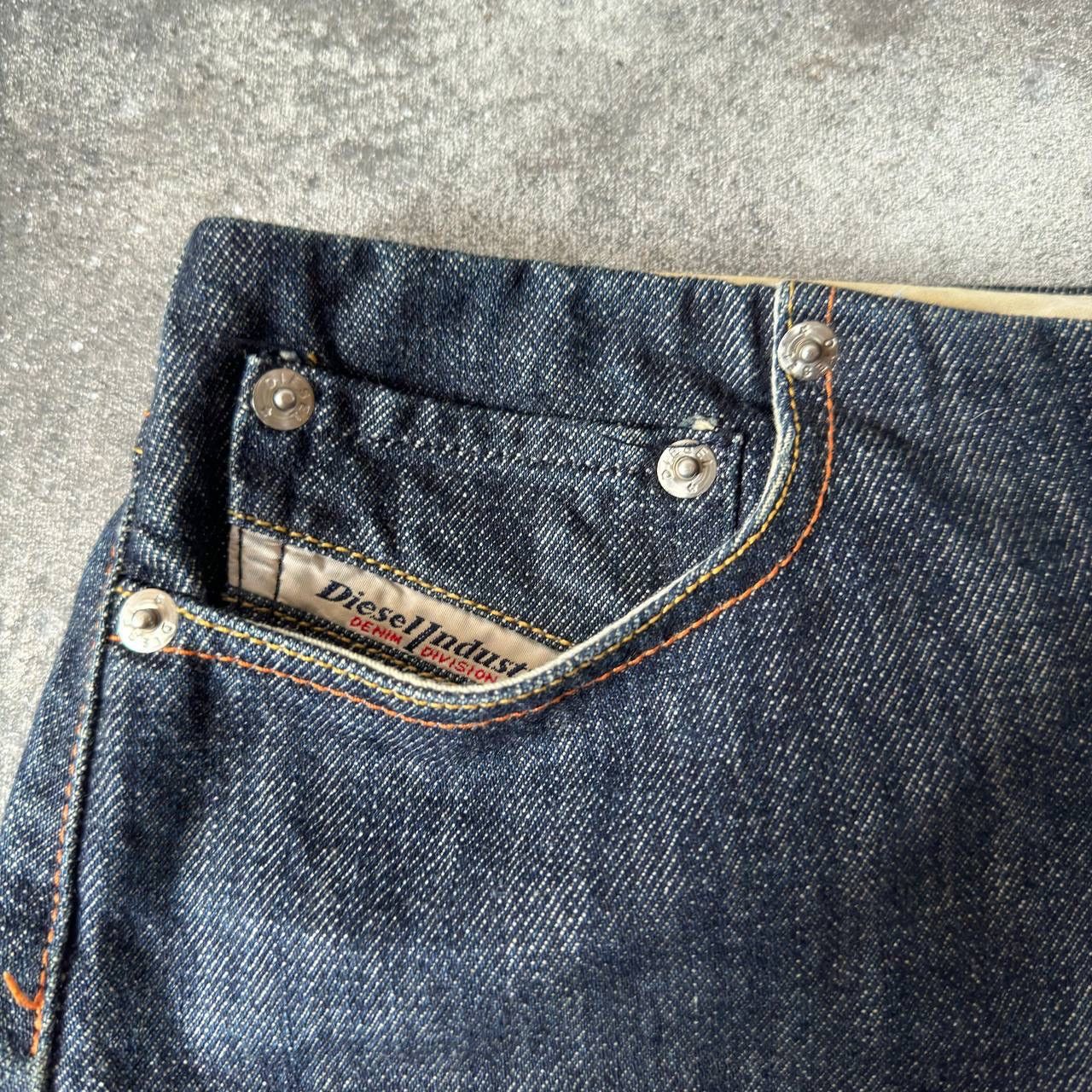 Diesel × Vintage Y2K Diesel Vintage Washed Denim Pencil Skirt Size 28" / US 6 / IT 42 - 5 Thumbnail