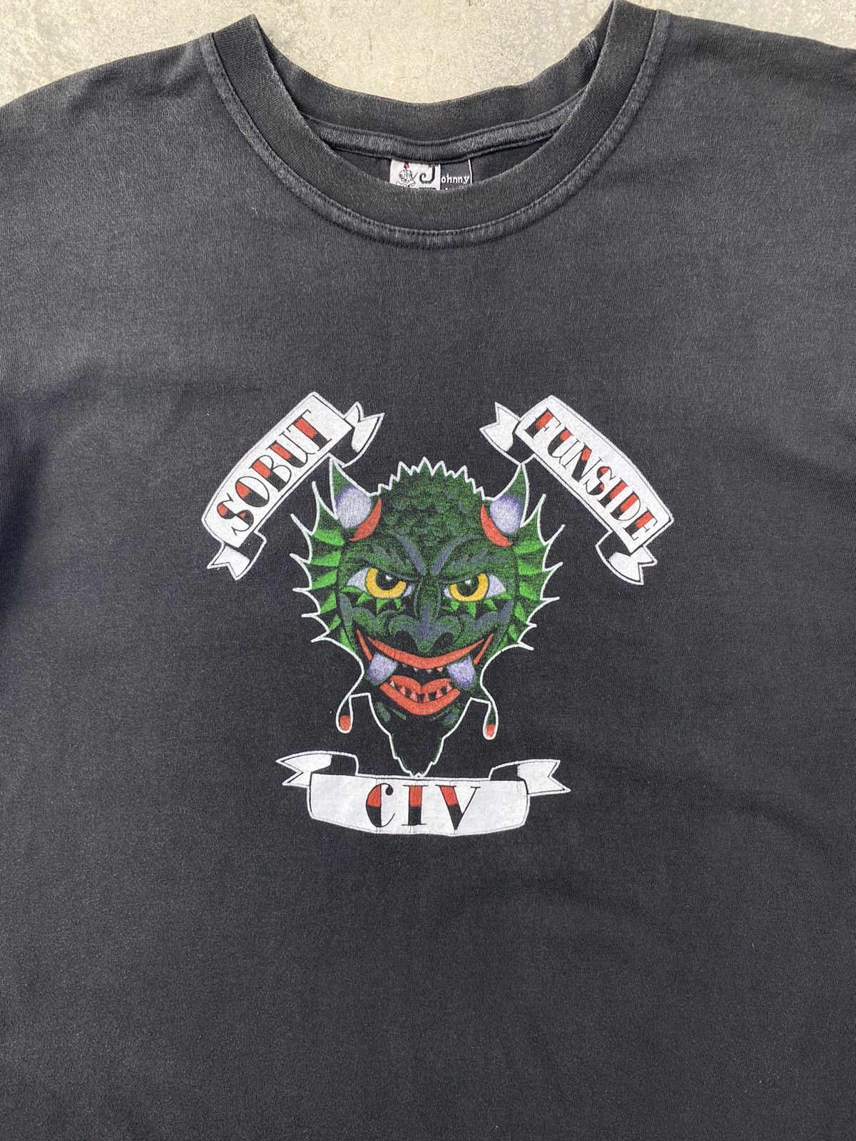 Band Tees Rare🔥Vintage 90s Civ,Sobut And Funside Punk Band Tour Tees Size US L / EU 52-54 / 3 - 3 Thumbnail