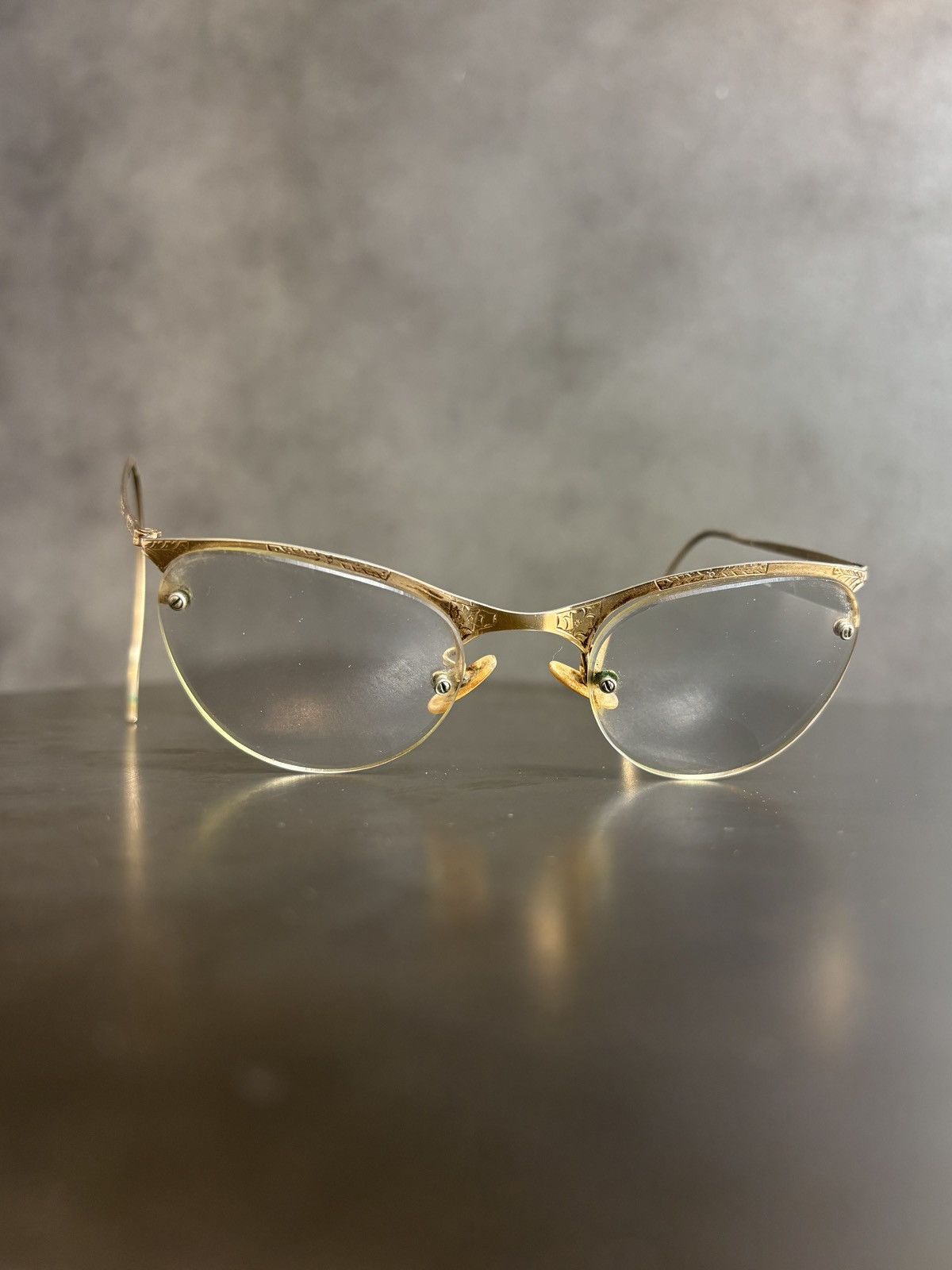 Shuron True Vintage Eyeglasses Frames 1930s Shuron Optical Size ONE SIZE - 20 Thumbnail