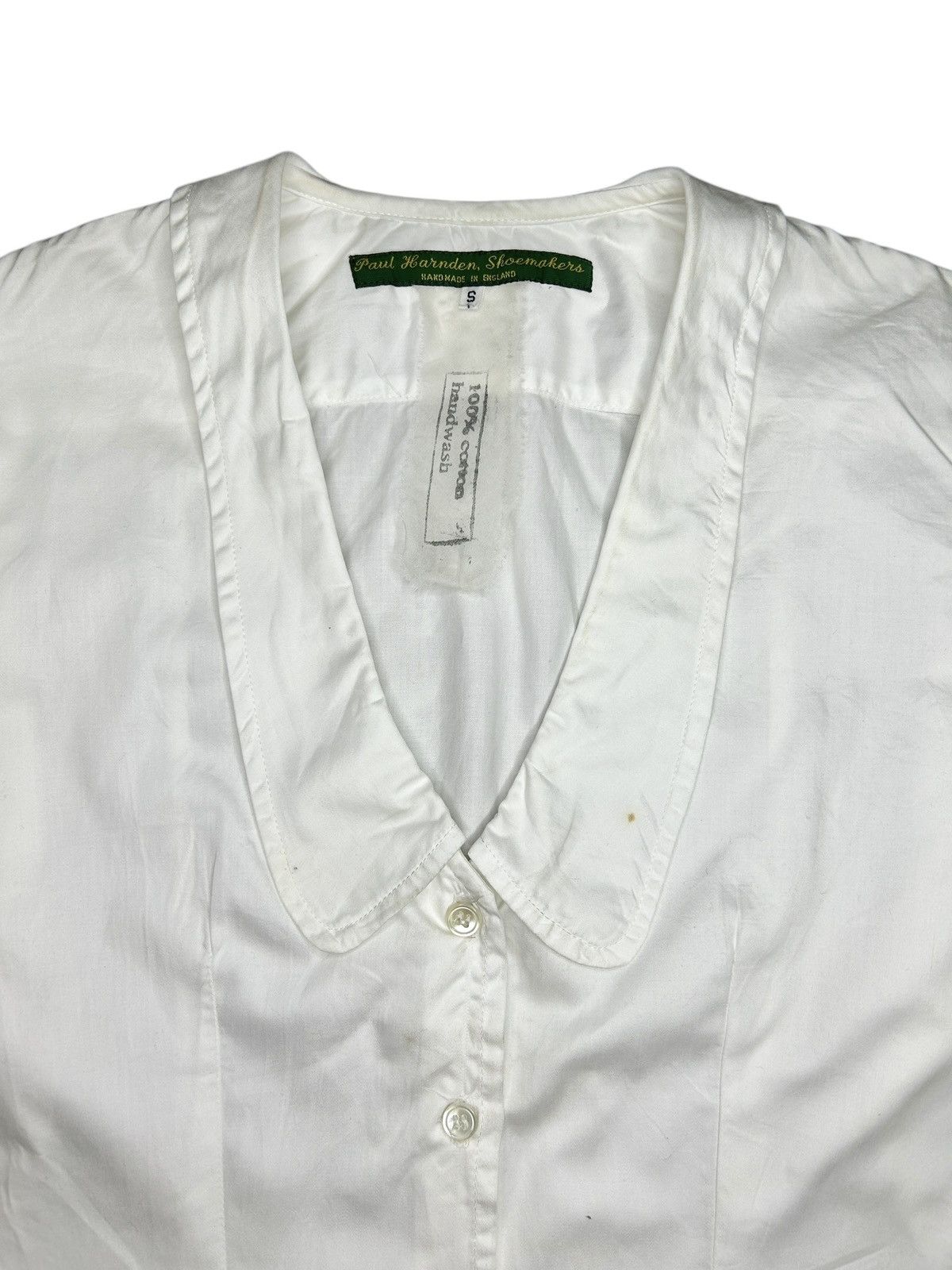 Paul Harnden Shoemakers Chelsea Collar Button Up Shirt Size S / US 4 / IT 40 - 2 Thumbnail