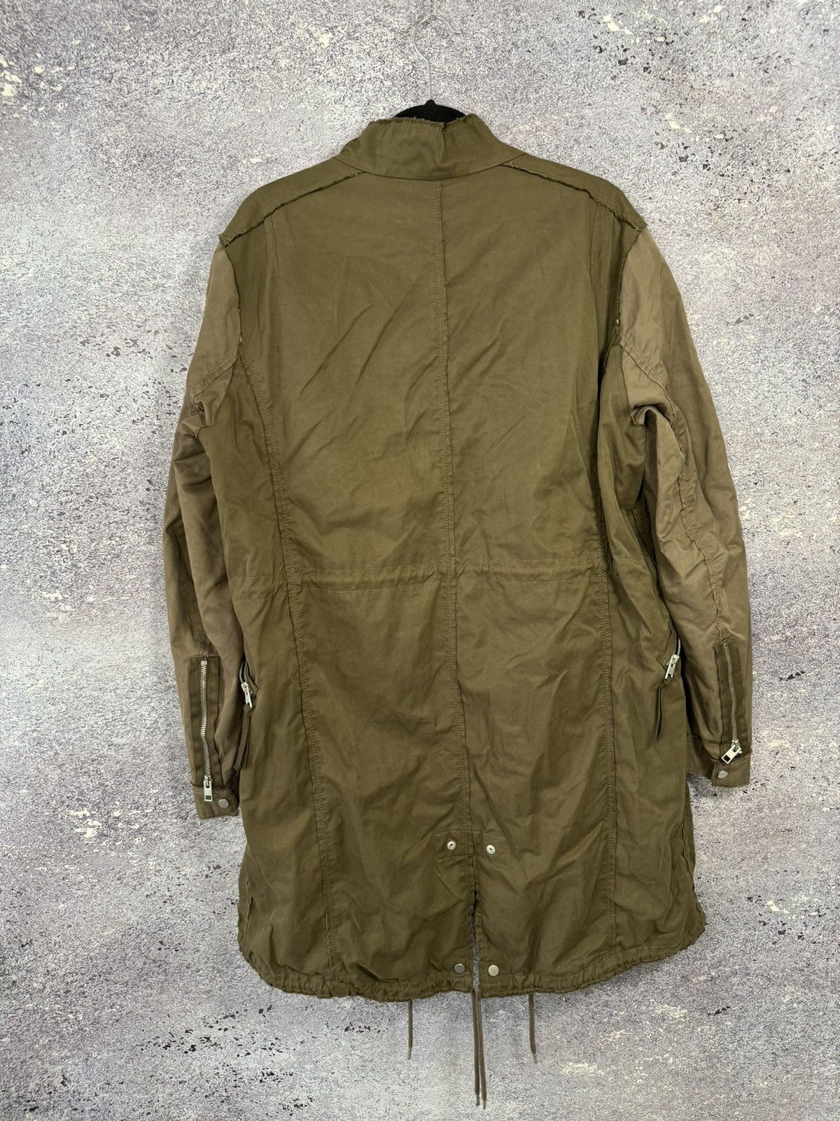 Allsaints All Saints Green Utility LOGAN Jacket/Parka Japanese Cloth M Size US M / EU 48-50 / 2 - 20 Thumbnail