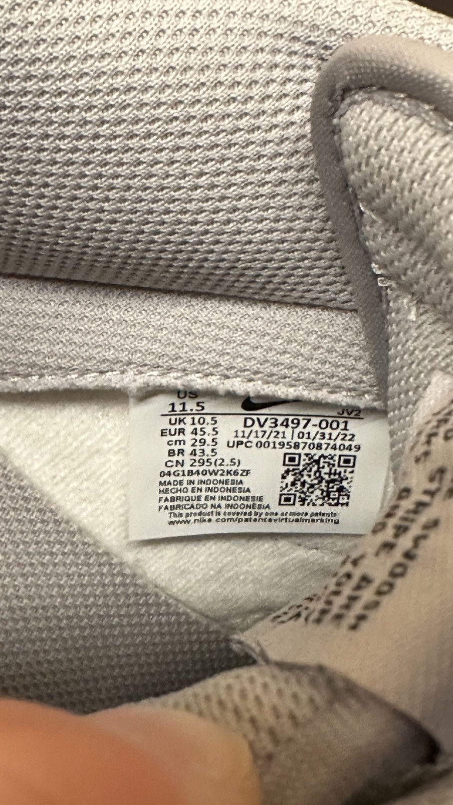 Nike Dunk Low “Iron Ore” Size US 11.5 / EU 44-45 - 7 Thumbnail