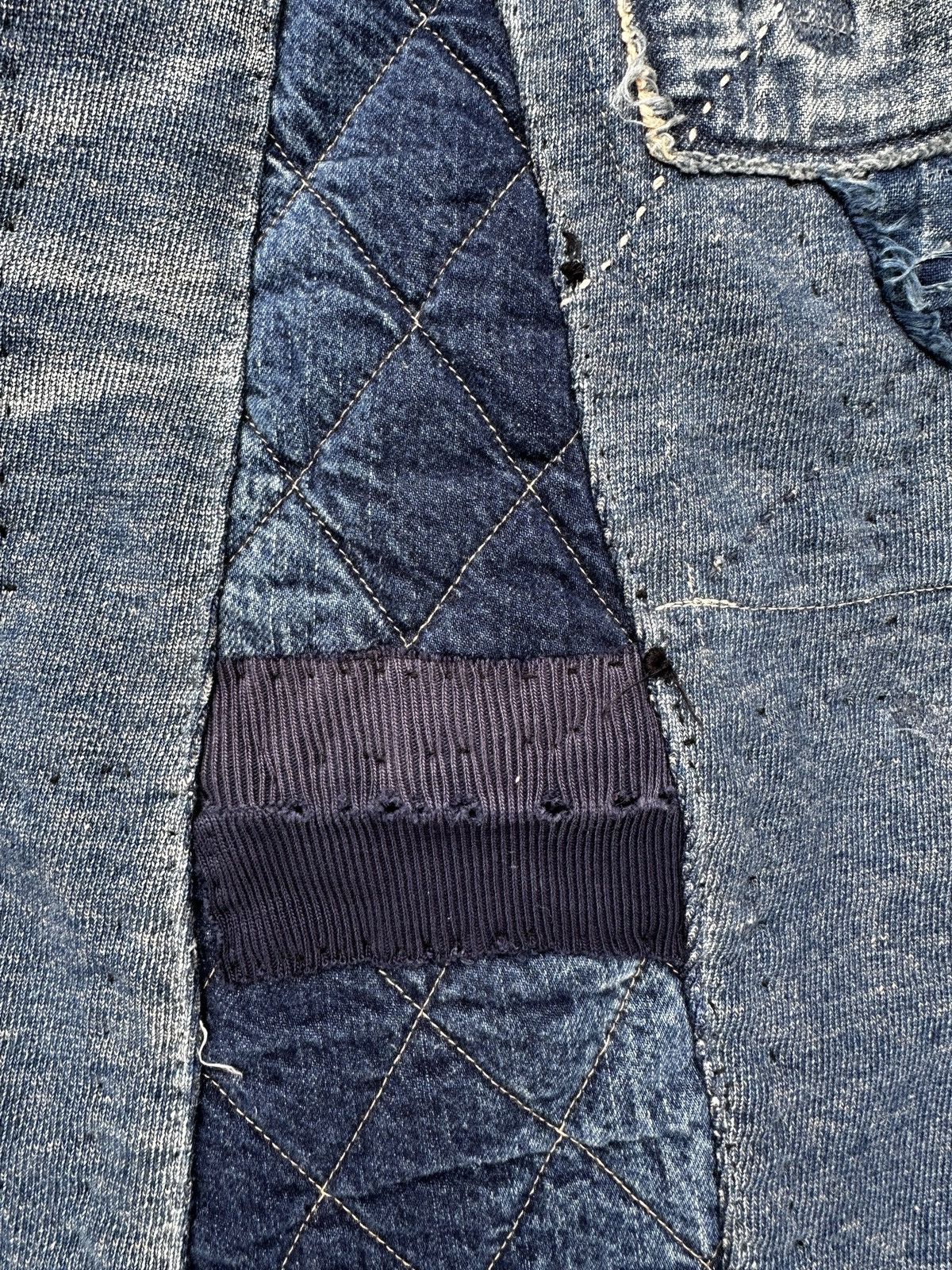 Kapital × Kapital Kountry Kapital Crash Denim Old man and the sea Boro Sweatpants Size US 33 - 10 Thumbnail