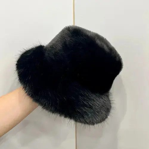 Other Riruuko x Hino Faux Fur bucket hat Size ONE SIZE - 1 Thumbnail