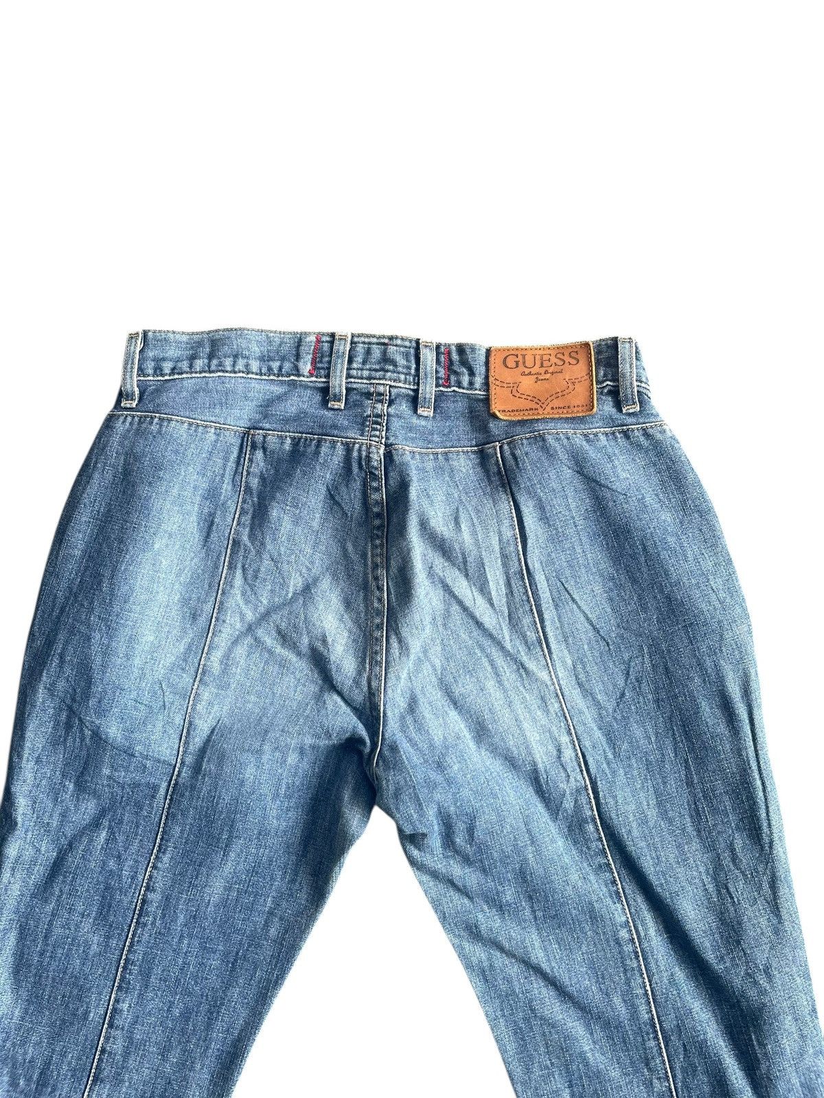 Guess Vintage Guess Flare Jeans Size 30" / US 8 / IT 44 - 6 Thumbnail