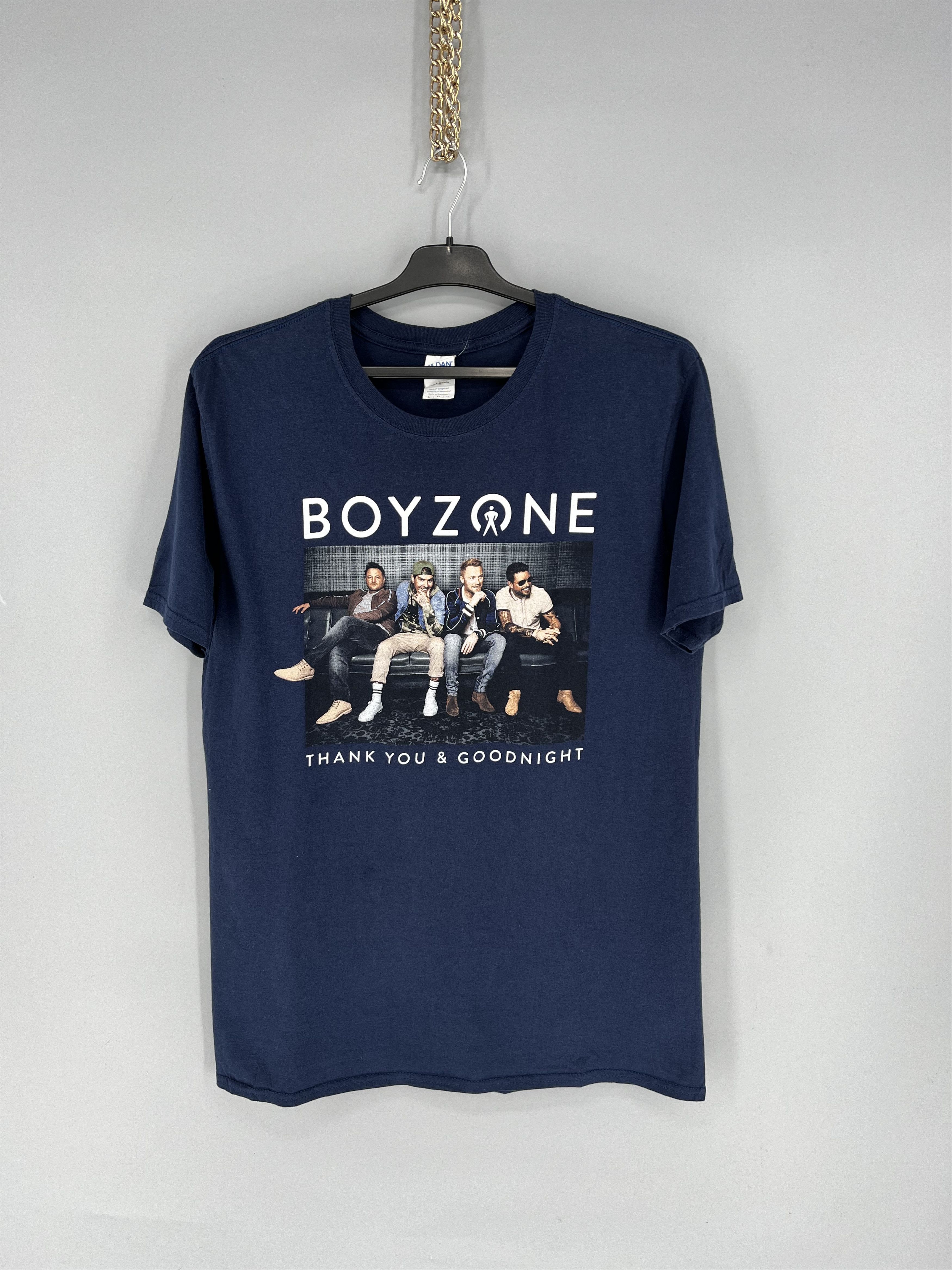 Band Tees Vintage Y2K Boyzone T-Shirt Live By Request Tour Tee Size US L / EU 52-54 / 3 - 1 Thumbnail