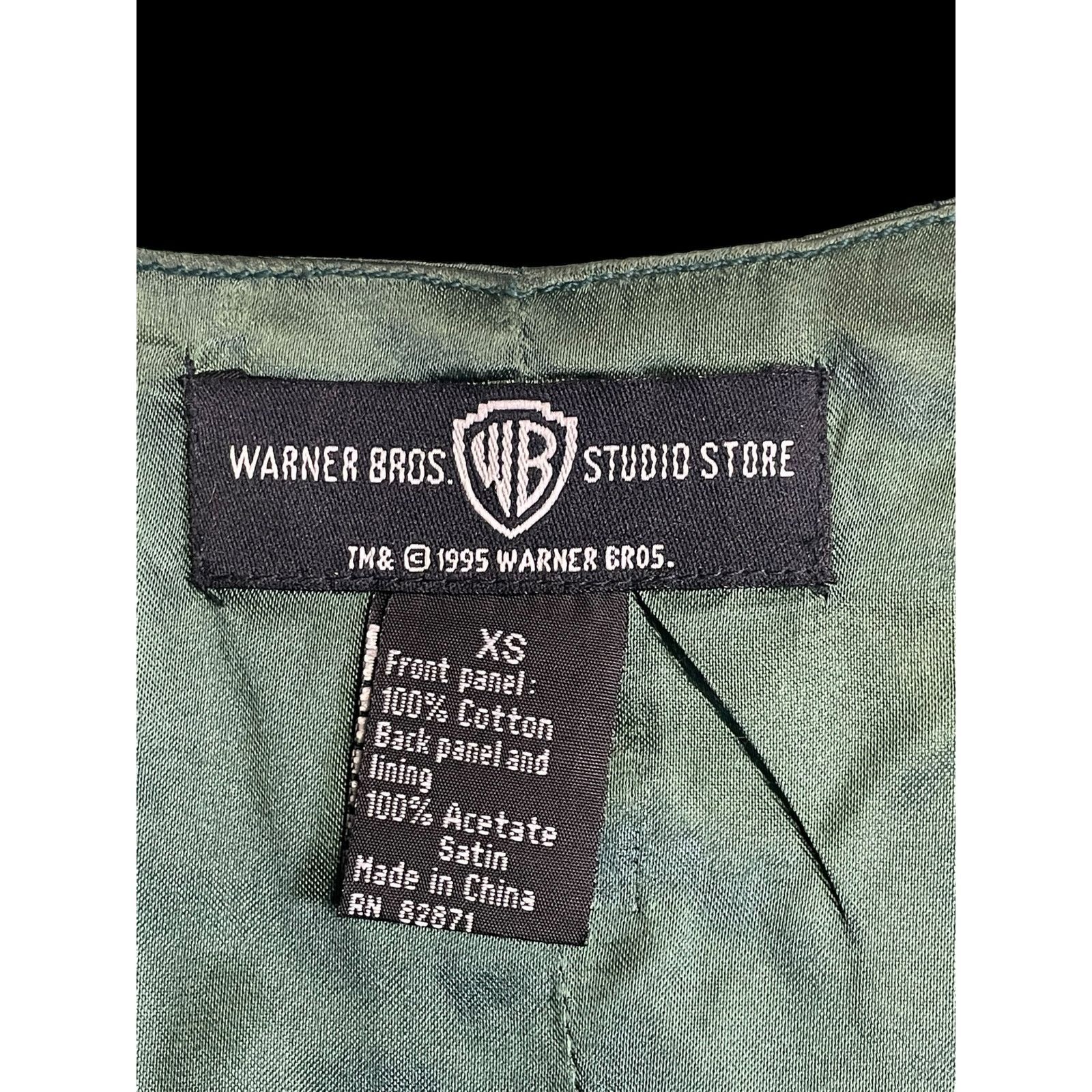 Warner Bros 1995 Warner Bros Sylvester Tweety Bird Green Sleeveless Vest Size US XS / EU 42 / 0 - 3 Thumbnail