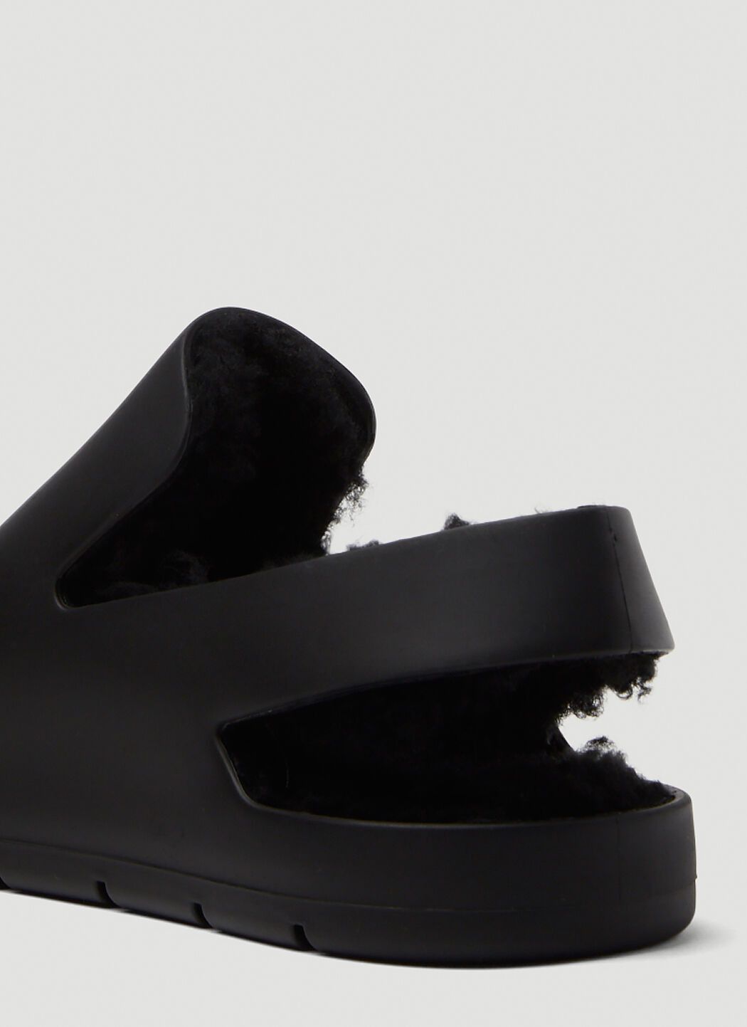 Bottega Veneta o1n1vont0824 Puddle Shearling in Black Size US 8 / IT 38 - 4 Thumbnail