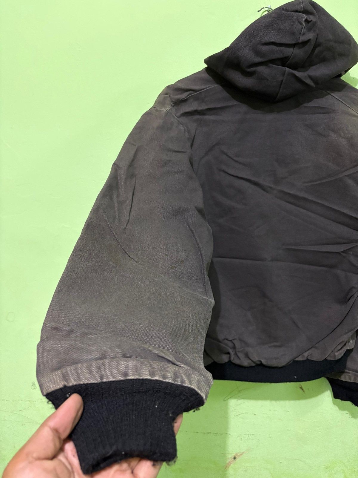 Caterpillar Vintage 90's Caterpillar WorkWear Chore Jacket Hoodie Design Size US L / EU 52-54 / 3 - 8 Thumbnail