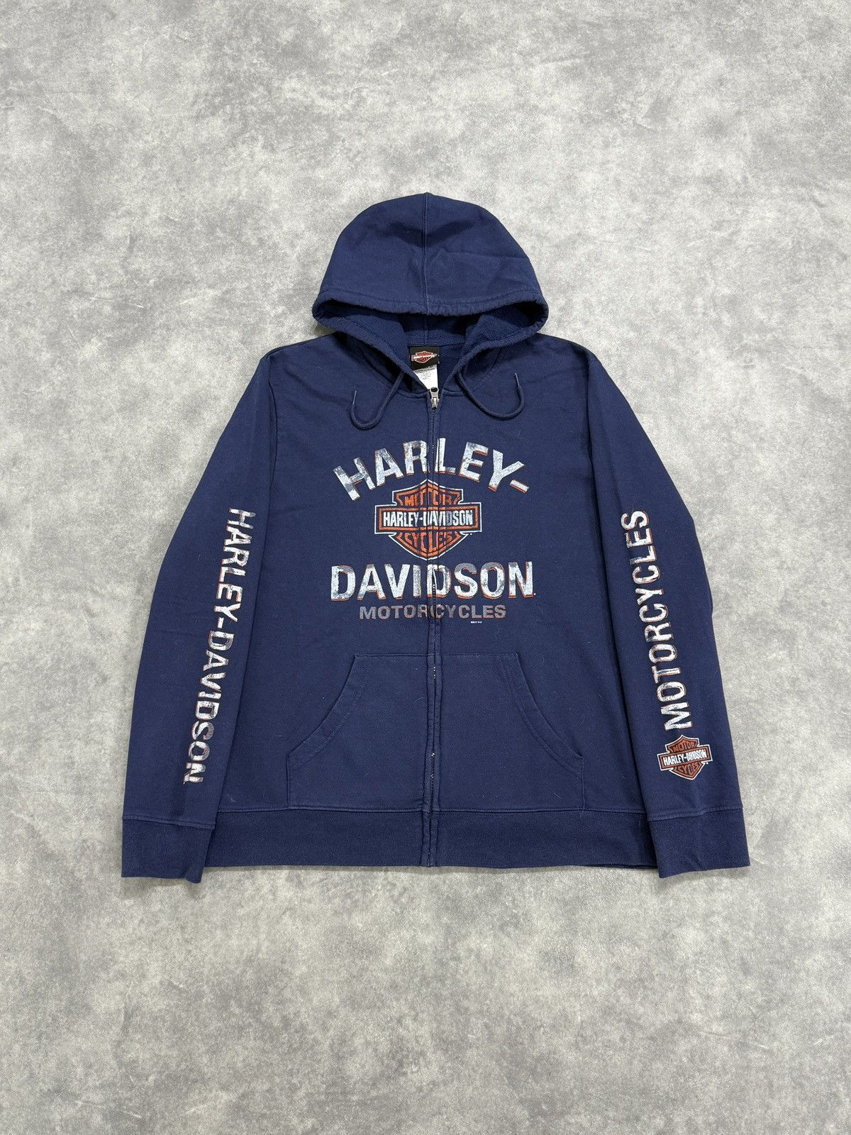 Harley Davidson Harley davidson zip up hoodie flames type 2017 germany Size US L / EU 52-54 / 3 - 2 Thumbnail