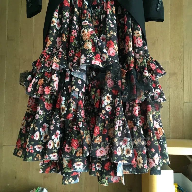 Comme des Garcons Comme Des Garcons Black vintage long coat with patched des Size XS / US 0-2 / IT 36-38 - 4 Thumbnail
