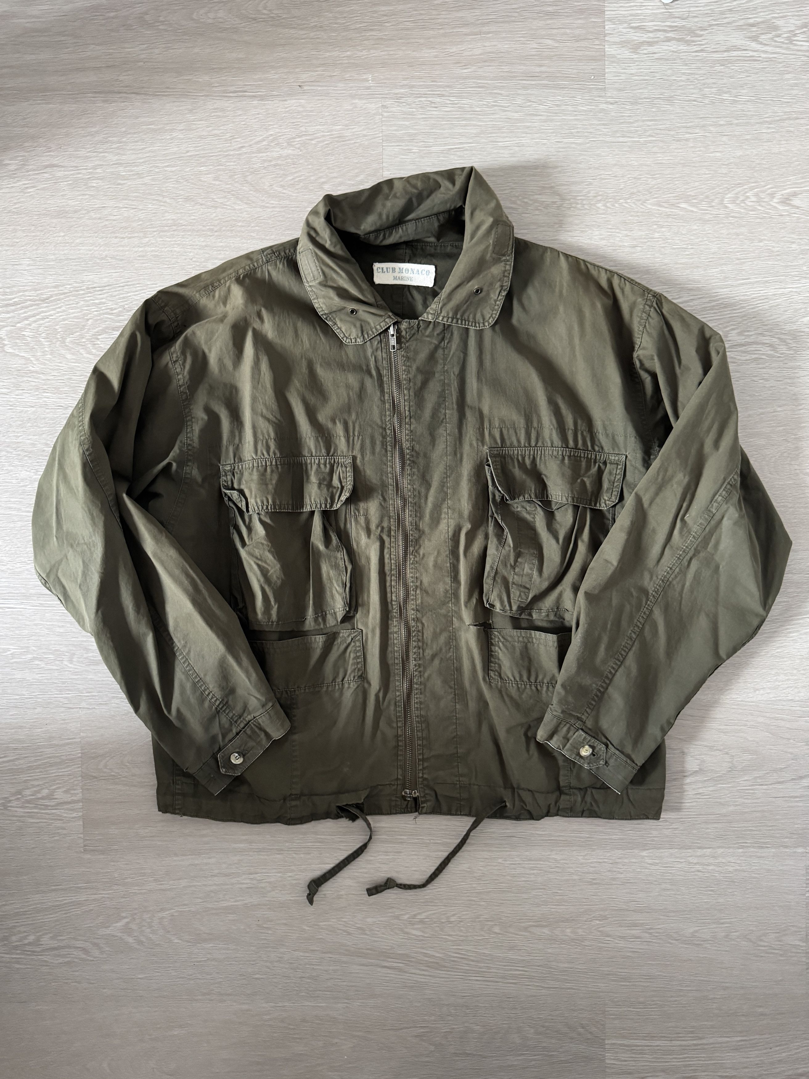 Club Monaco Vintage Club Monaco Military Marine Jacket Size US L / EU 52-54 / 3 - 1 Thumbnail