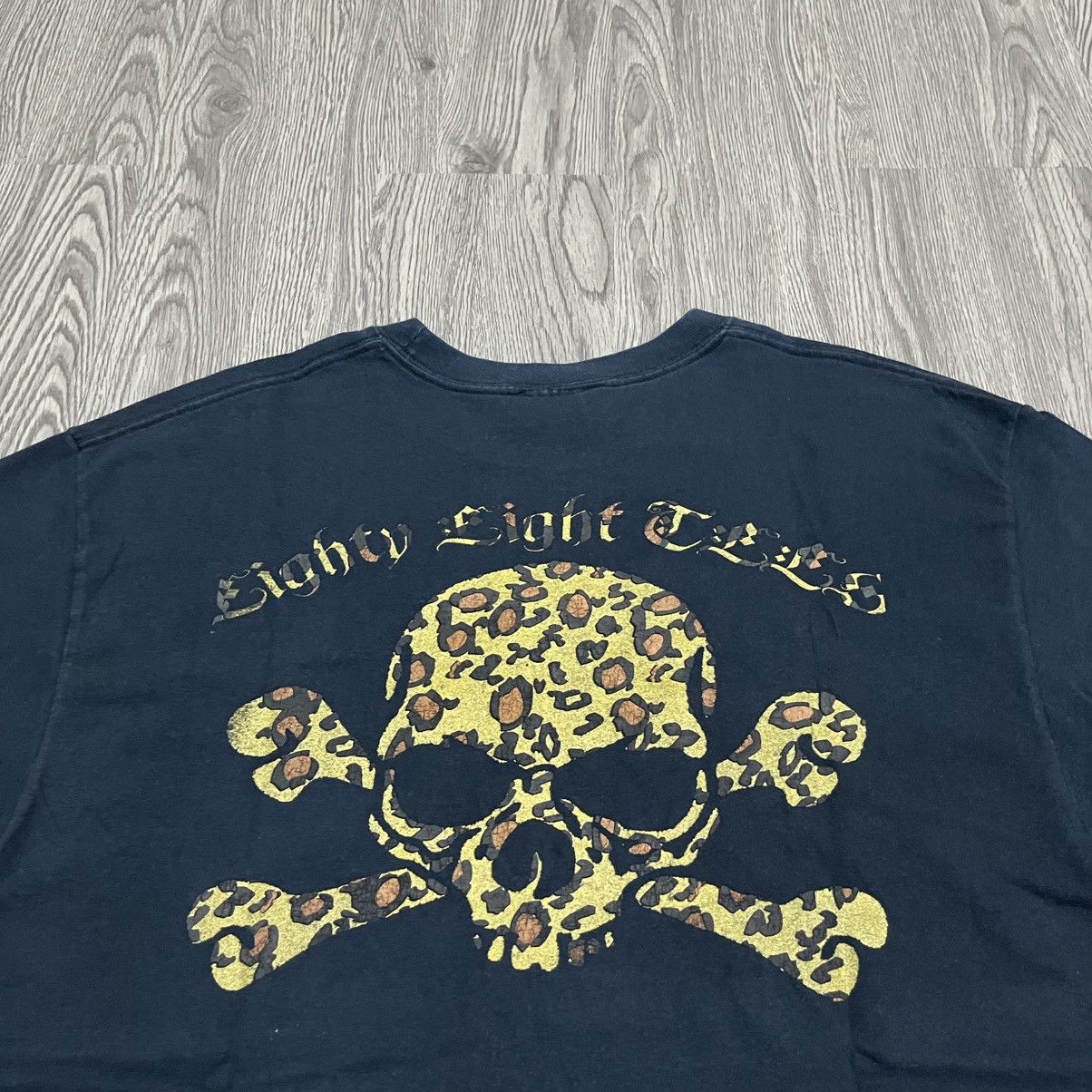 Japanese Brand 88 Tees Bones Leopard Graphic Tee Size US L / EU 52-54 / 3 - 2 Thumbnail