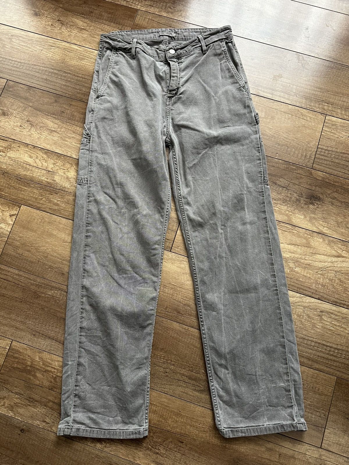 Carhartt Carhartt Pierce Straight Carpenter Denim Pants Vintage Size US 27 - 7 Thumbnail
