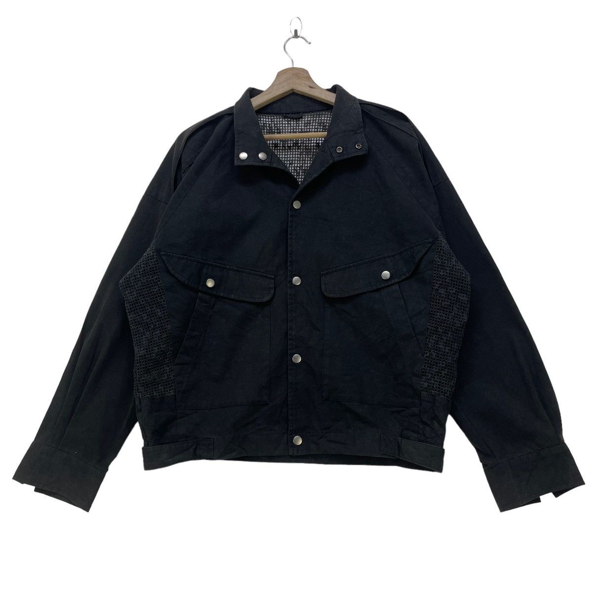 Japanese Brand × Vintage Rare Japanese Brand Boga Bomber Mesh Jacket Size US M / EU 48-50 / 2 - 1 Thumbnail