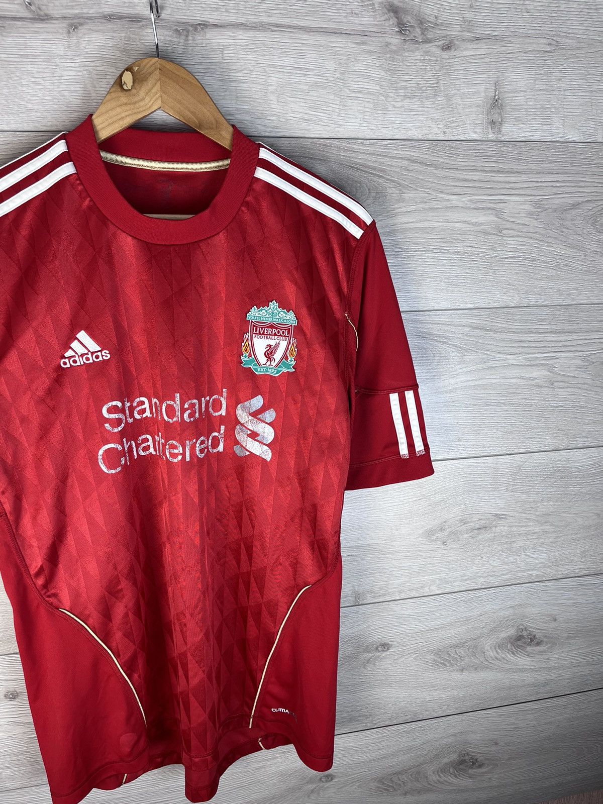 Adidas Vintage men soccer shirts Adidas FC Liverpool size L #7 SYM Size US L / EU 52-54 / 3 - 4 Thumbnail