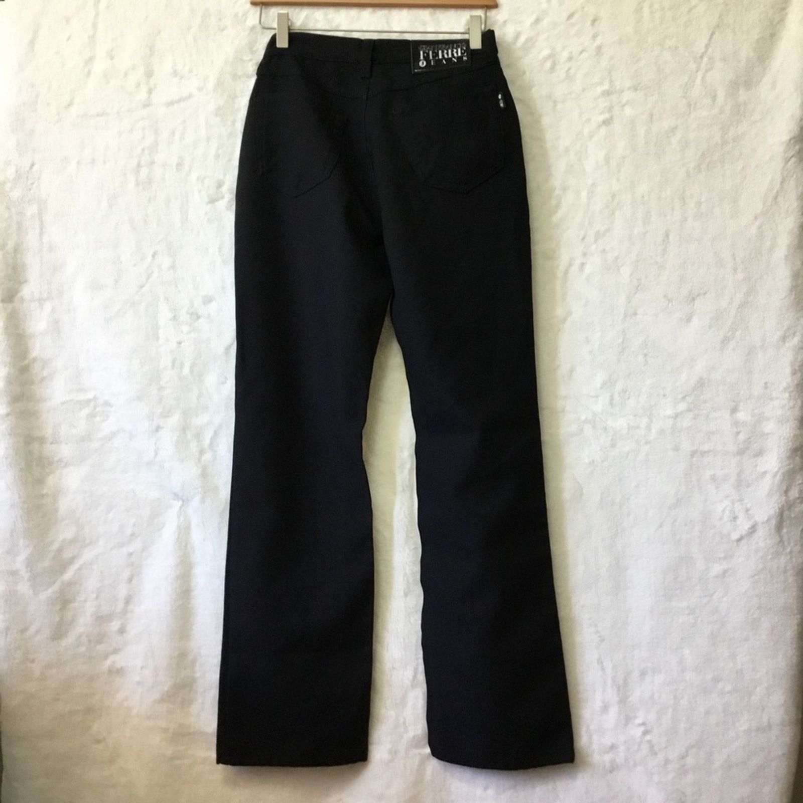 Gianfranco Ferre Gianfranco Ferré ITJ Black Bootcut Jeans Size 27" / US 4 / IT 40 - 9 Thumbnail