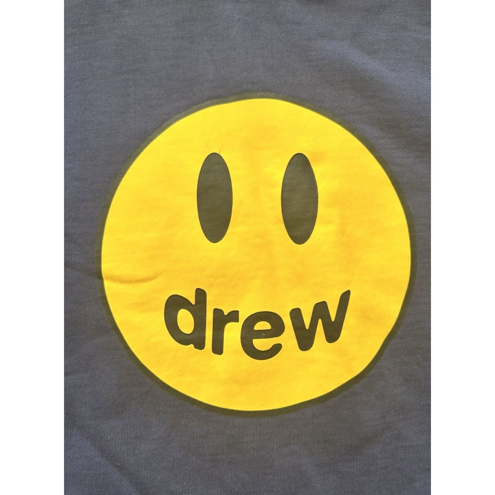 Drew House drew house Hoodie Mens M Blue Smiley Face Heavyweight Justin Bieber Size Size US M / EU 48-50 / 2 - 2 Thumbnail