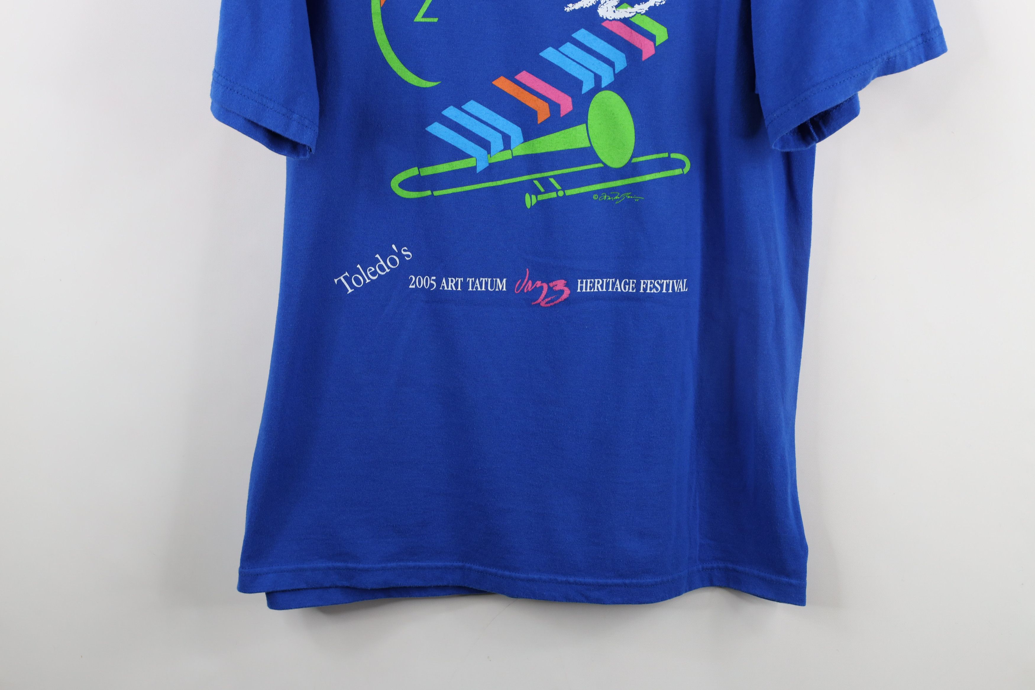 Vintage Vintage Y2K 2005 Toledo Art Tatum Jazz Music T-Shirt Size US L / EU 52-54 / 3 - 3 Thumbnail