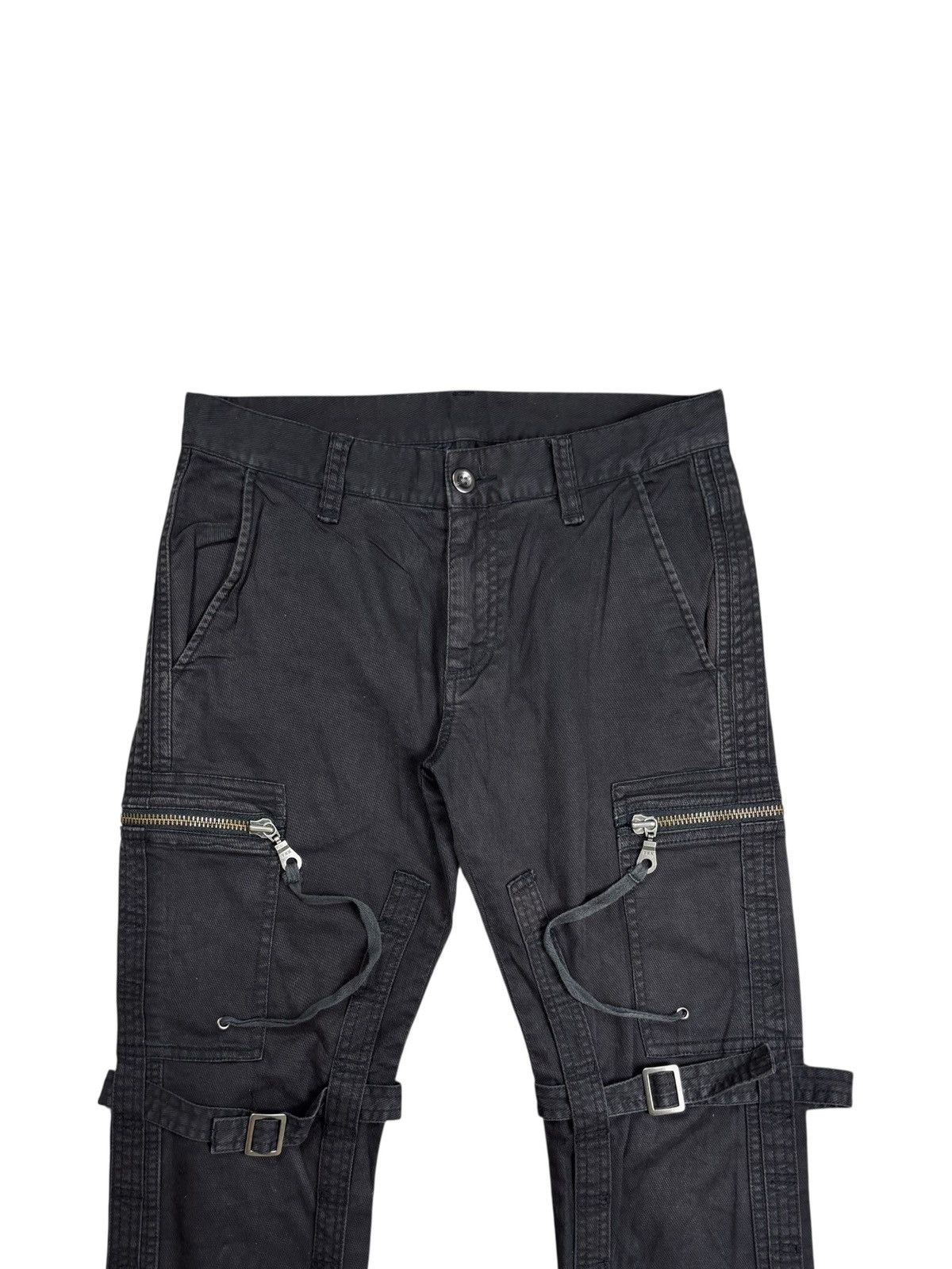Archive Double Edge - Flared Bondage Pants