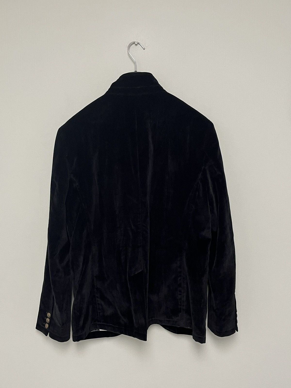 John Varvatos Crushed velvet jacket. Black. 50 Size US M / EU 48-50 / 2 - 8 Thumbnail