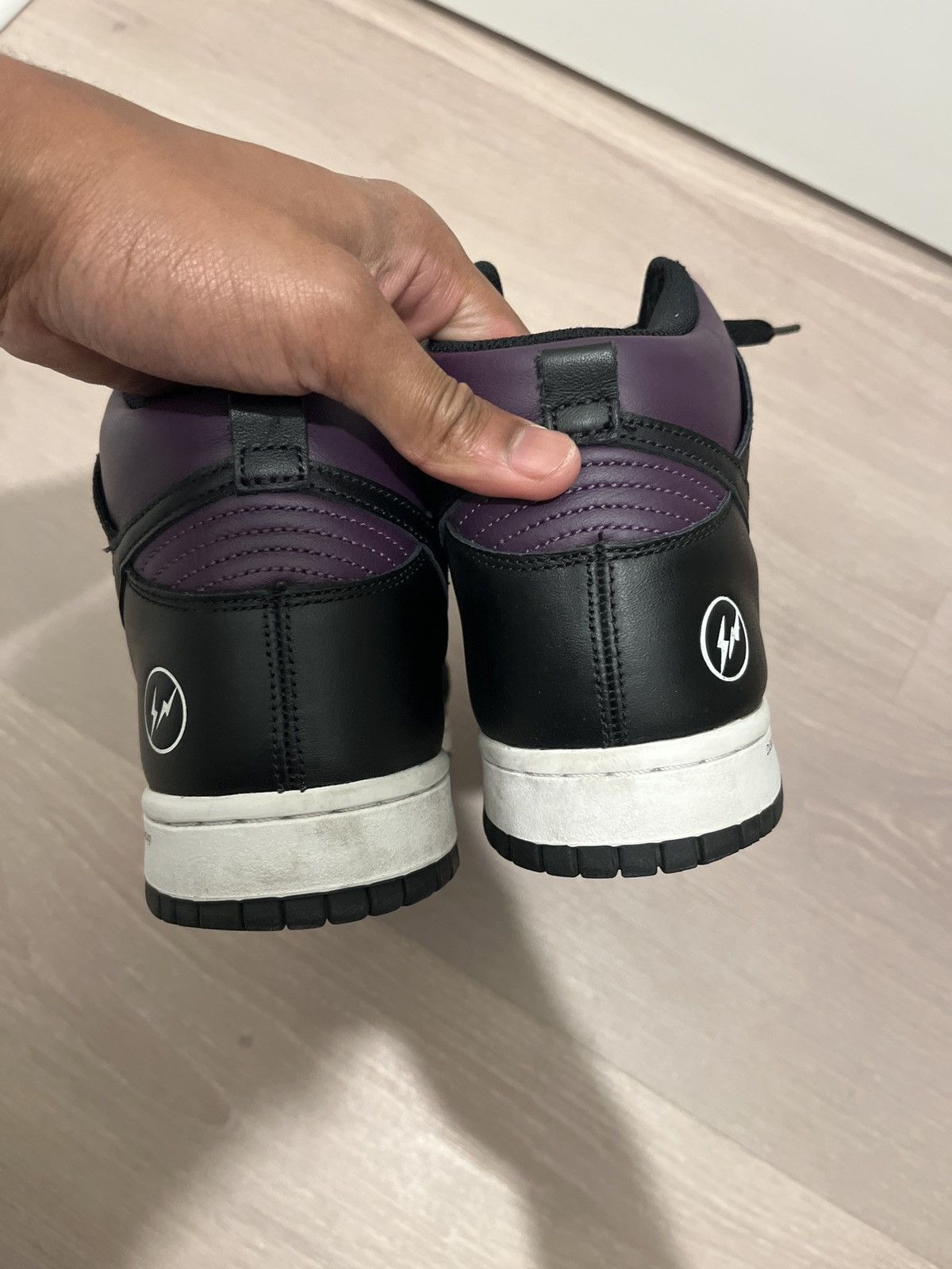 Fragment Design × Nike Nike Dunk High Fragment Beijing 2021 Size US 9.5 / EU 42-43 - 6 Thumbnail