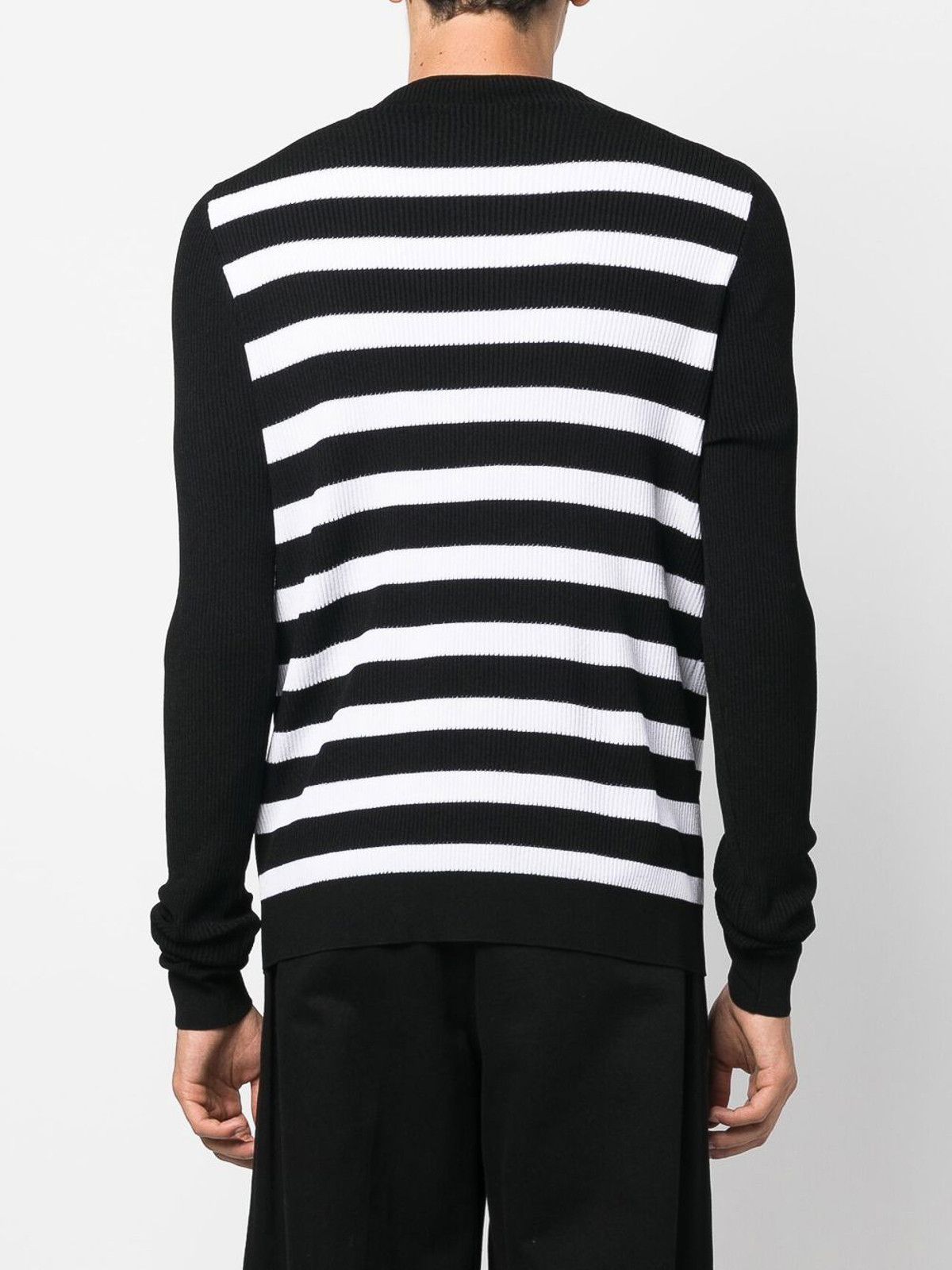 Balmain o1w1db10624 Sweater in Black Size US S / EU 44-46 / 1 - 5 Thumbnail