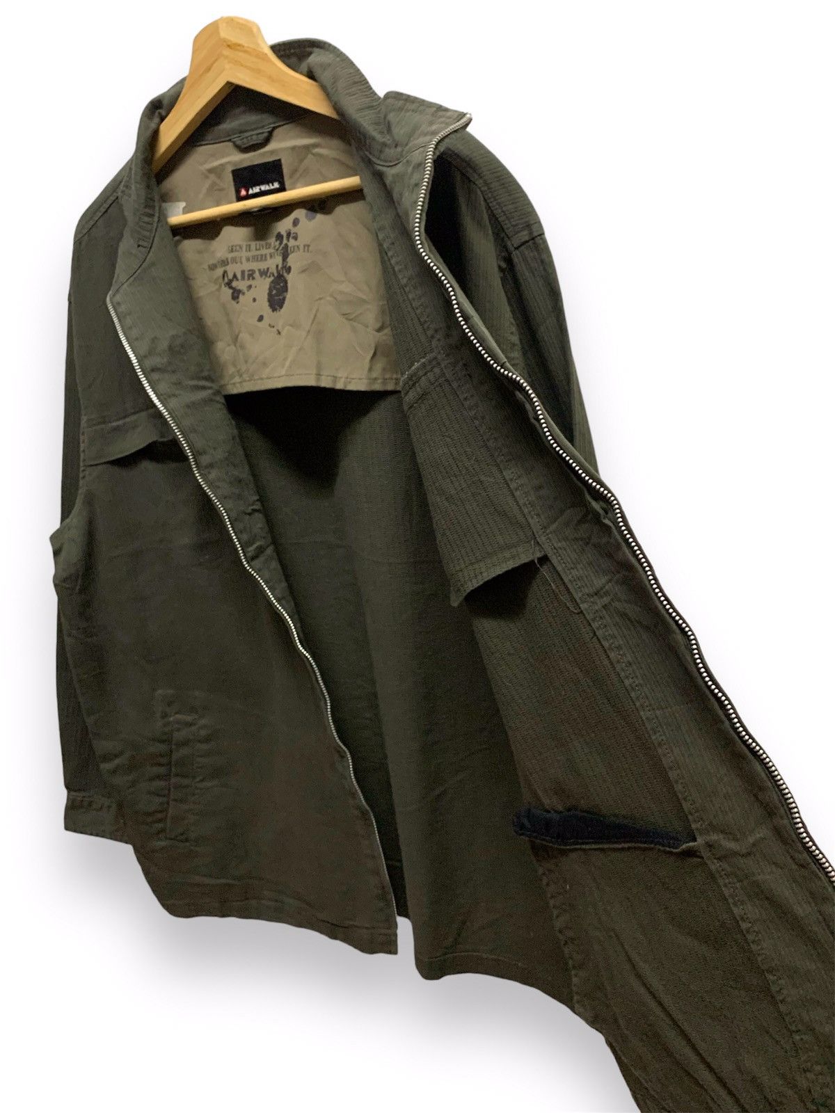 Airwalk AIRWALK Corduroy Zipper Jacket Size US XXL / EU 58 / 5 - 8 Thumbnail
