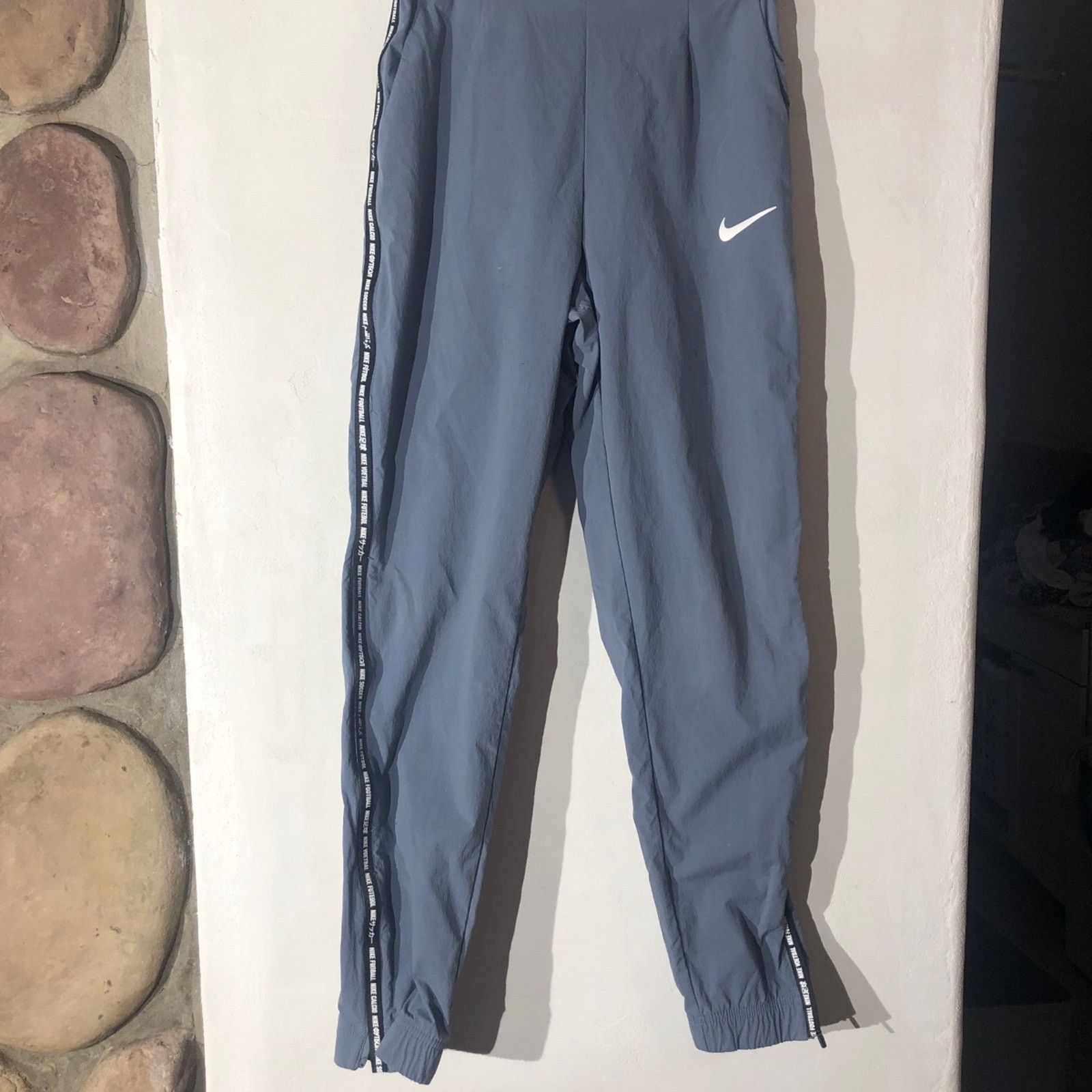 Nike Nike side zip Grey windbreakers Size 26" / US 2 / IT 38 - 1 Thumbnail