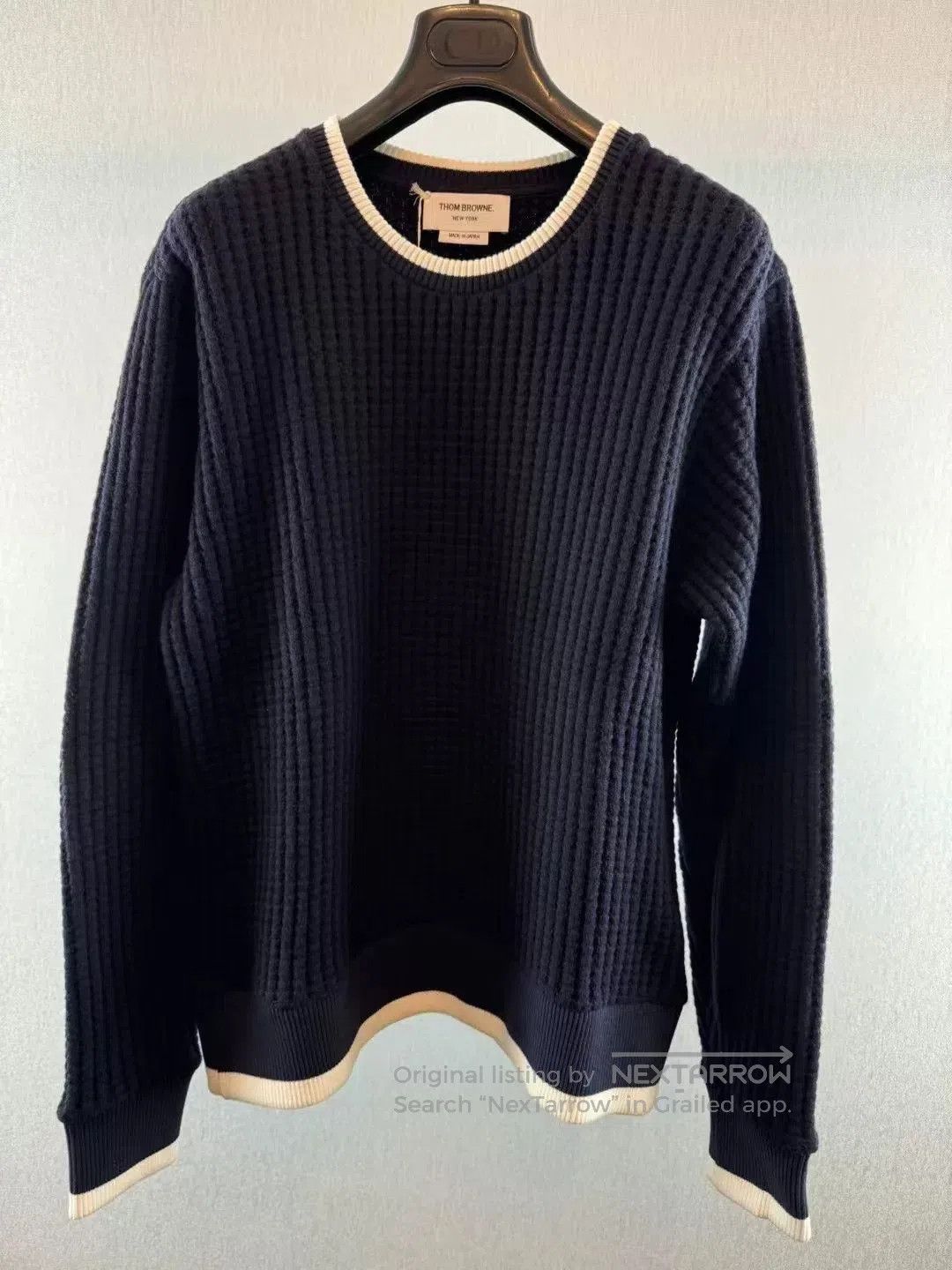 Thom Browne thom browne unisex wool knit sweater. Size US M / EU 48-50 / 2 - 1 Thumbnail