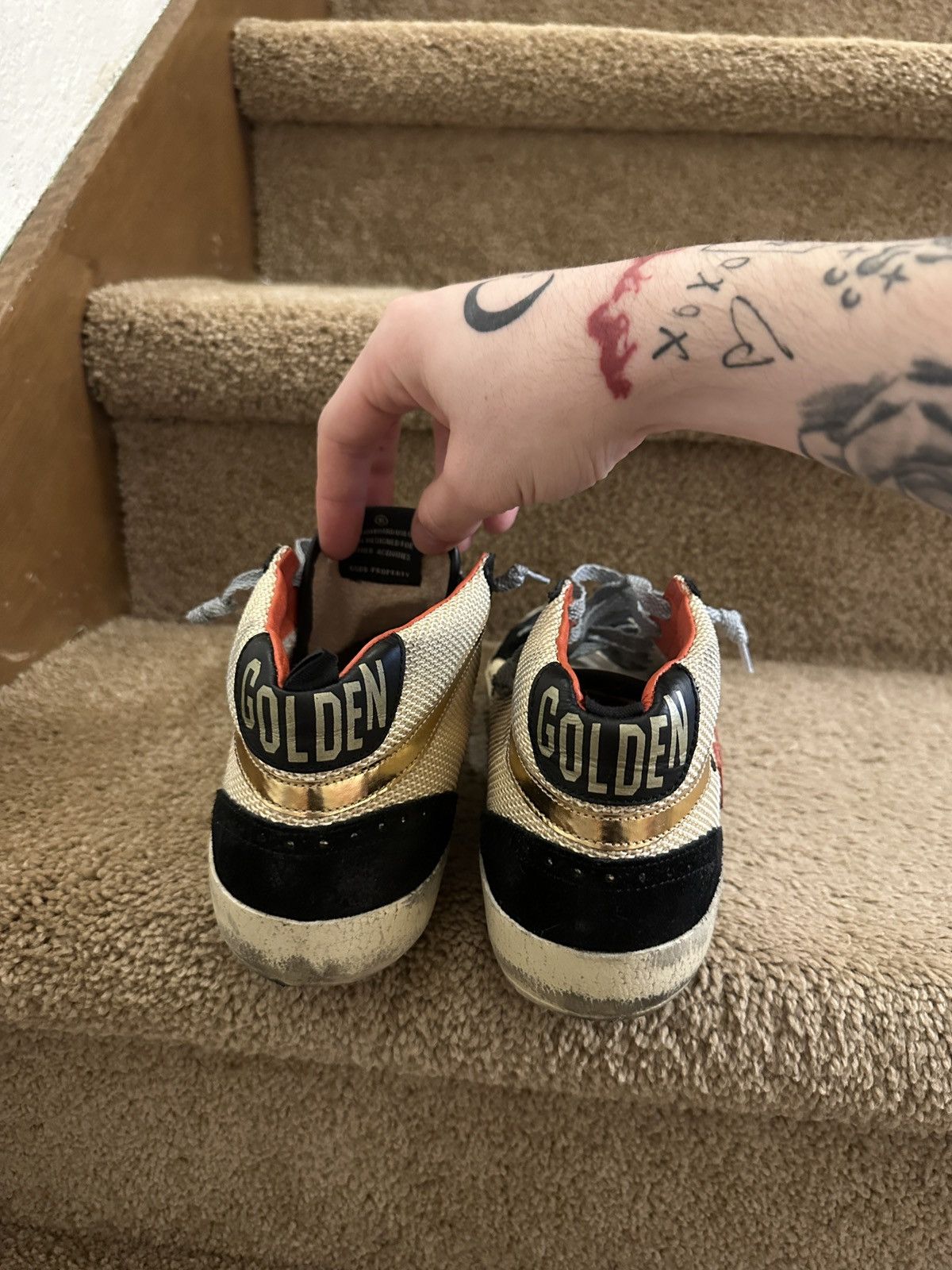 Golden Goose Golden Goose skateboard slide sneaker (RARE) Size US 8.5 / EU 41-42 - 2 Thumbnail