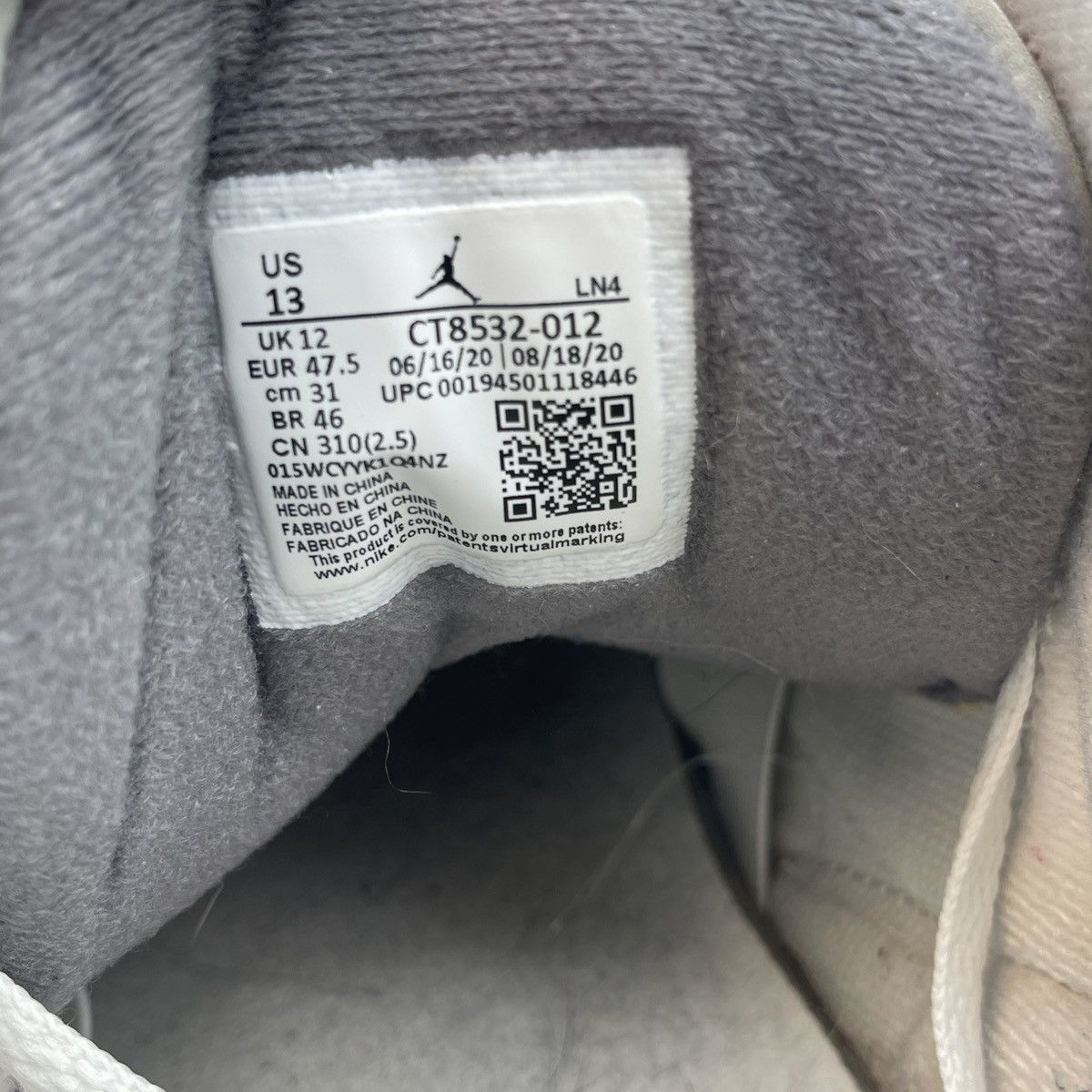 Jordan Brand Air Jordan 3 cool grey Size US 13 / EU 46 - 8 Thumbnail
