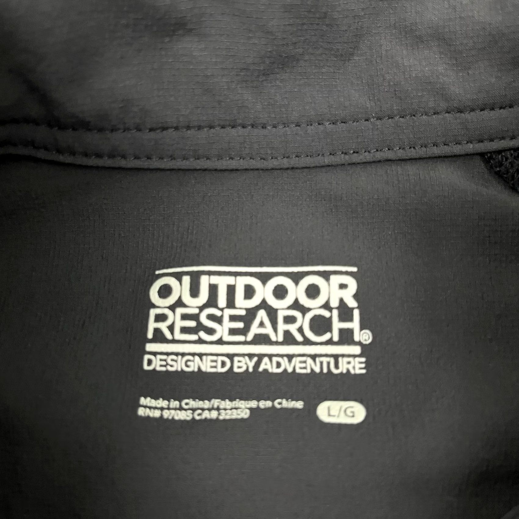 Outdoor Research VINTAGE? No. Outdoor Research Ferrosi Windshirt Jacket Womens L Gray Nylon Hiking 1/2 Zip L/S Size L / US 10 / IT 46 - 3 Thumbnail